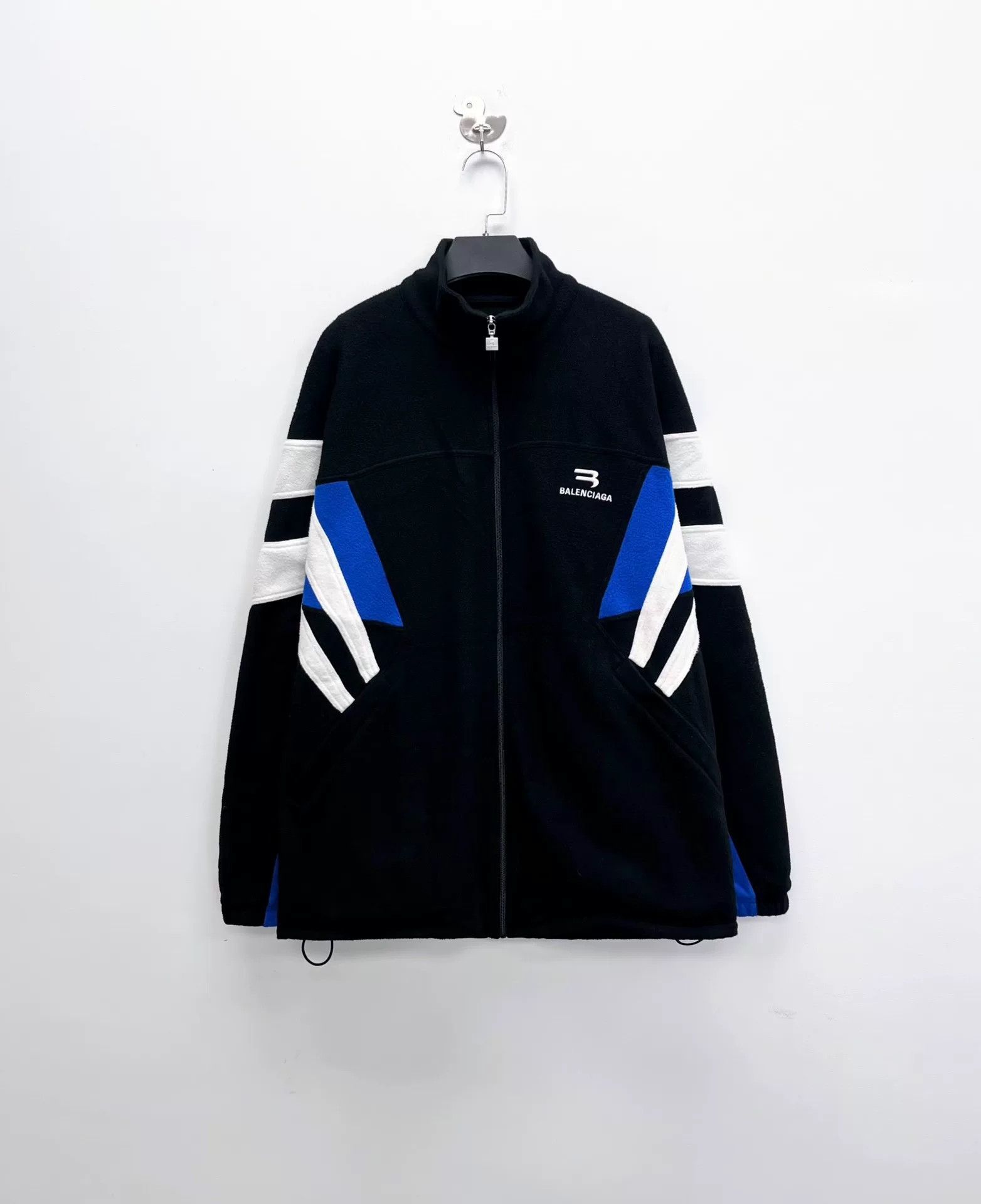 Balenciaga balenciaga black and blue zip jacket Size US XS / EU 42 / 0 - 1 Thumbnail