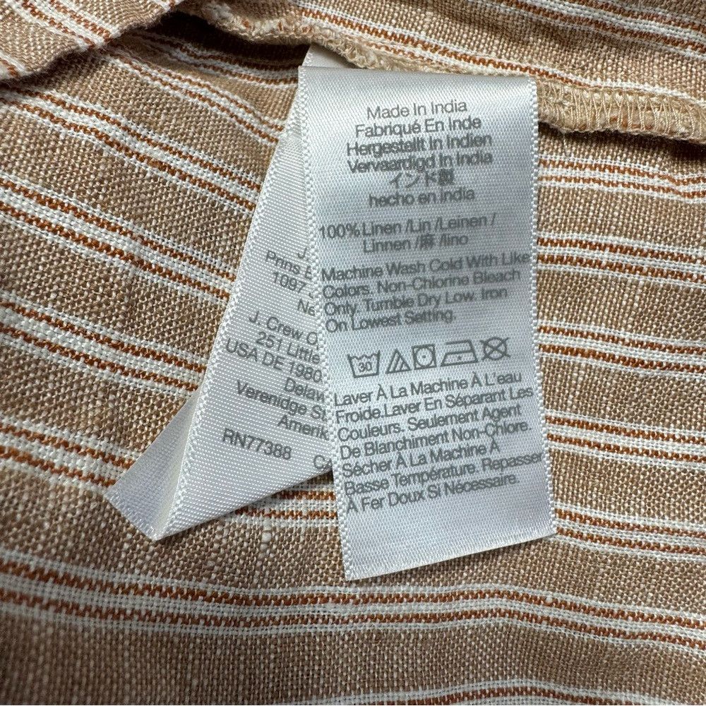 Madewell NWT New $98 Madewell Scoop Neck Tie Back Linen Tank Size 10 Size L / US 10 / IT 46 - 7 Thumbnail