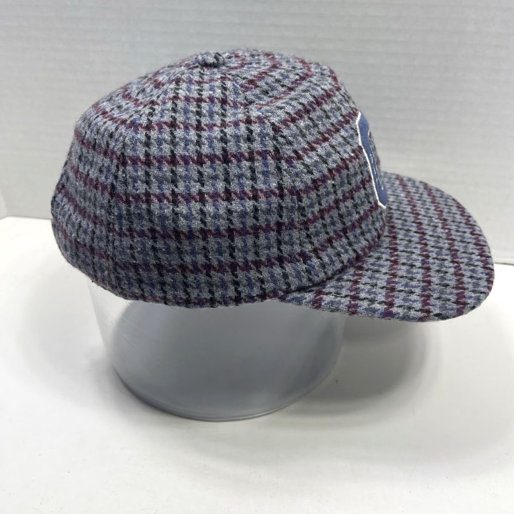 Gap Gap Logo Houndstooth Baseball Cap Embroidered 6 Panel Dad Hat Multicolor NWT Men One Size Tweed Wool Polyester Cap Size US 35 - 5 Thumbnail