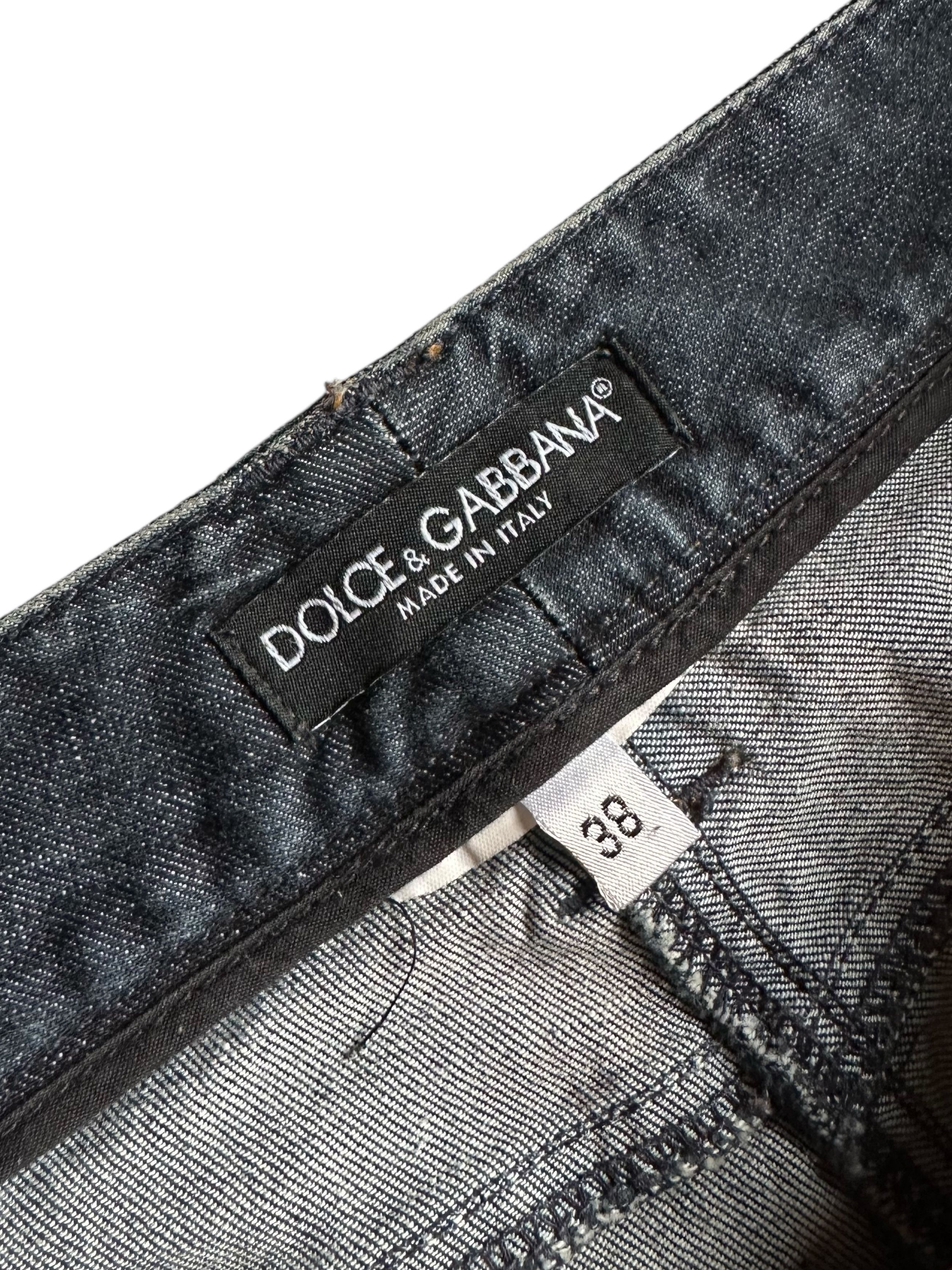 Dolce & Gabbana Dolce & Gabbana y2k Low Rise Jeans IT38/US2 Size 26" / US 2 / IT 38 - 6 Thumbnail