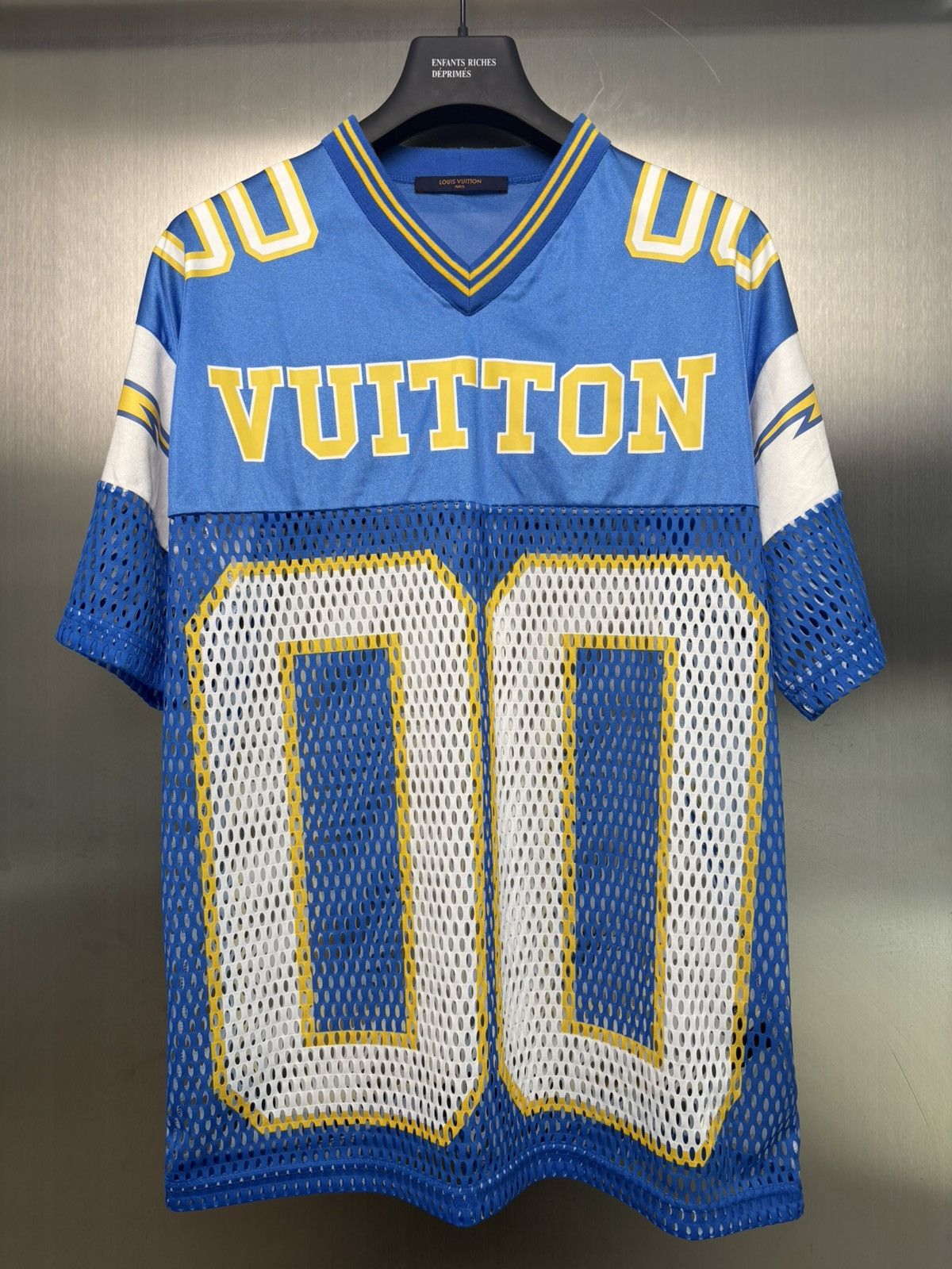 除虫菊LOUIS VUITTON ナンバリングシャツ 00 Louis Vuitton × Virgil Abloh LV 00 JERSEY | Grailed