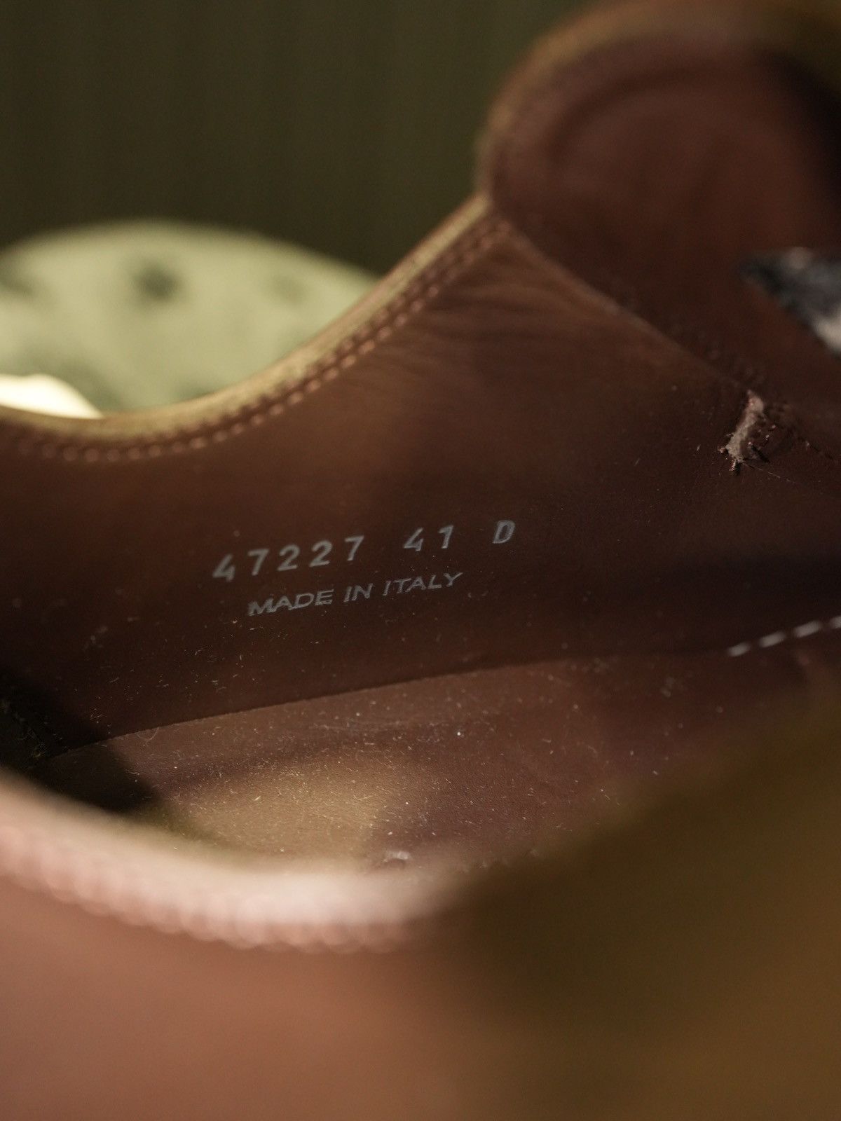 Rick Owens × Rick Owens Drkshdw Rick Owens Brown Leather Low Top Sneakers Size US 8 / EU 41 - 7 Thumbnail