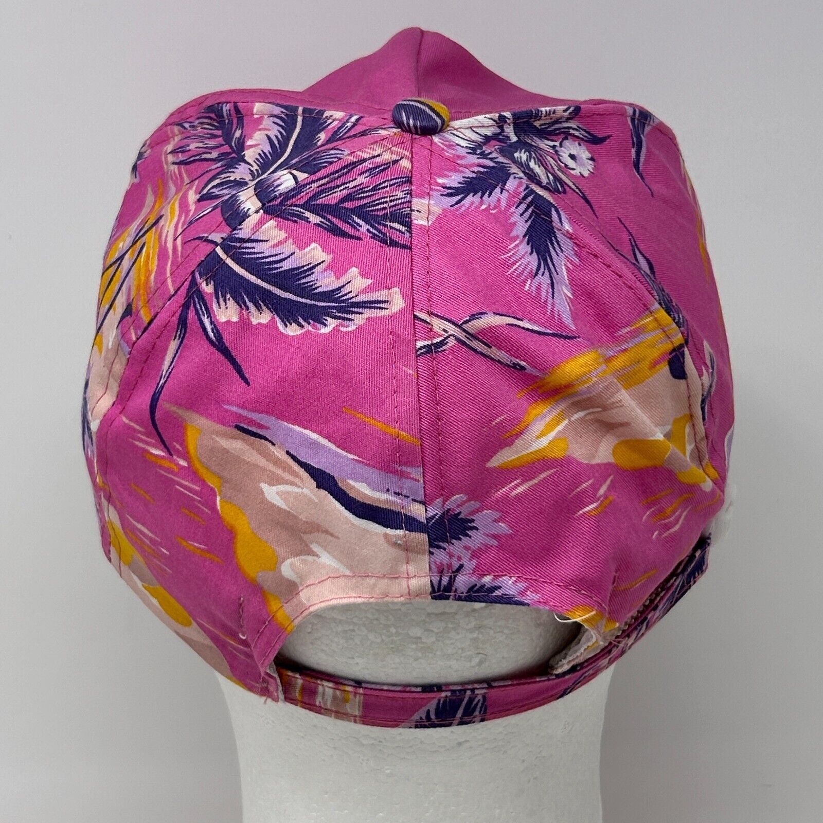 Nissan Vintage Blank Hawaiian Hat Baseball Cap Floral Hawaii Rope Size ONE SIZE - 3 Thumbnail