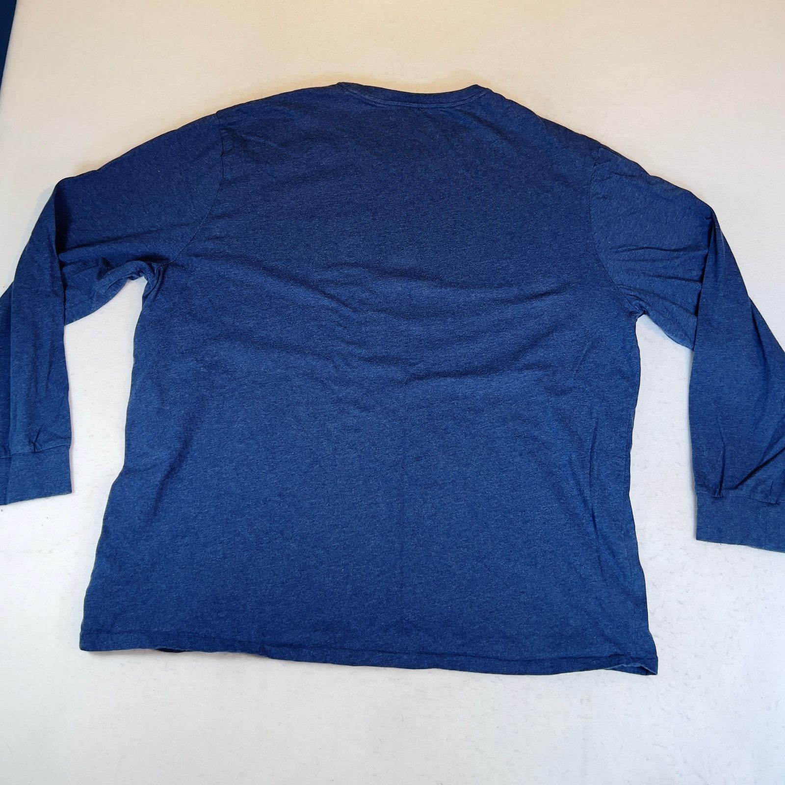 Polo Ralph Lauren Polo by Ralph Lauren Long Sleeve T-Shirt XXL Heathered Blue Size US XL / EU 56 / 4 - 7 Thumbnail