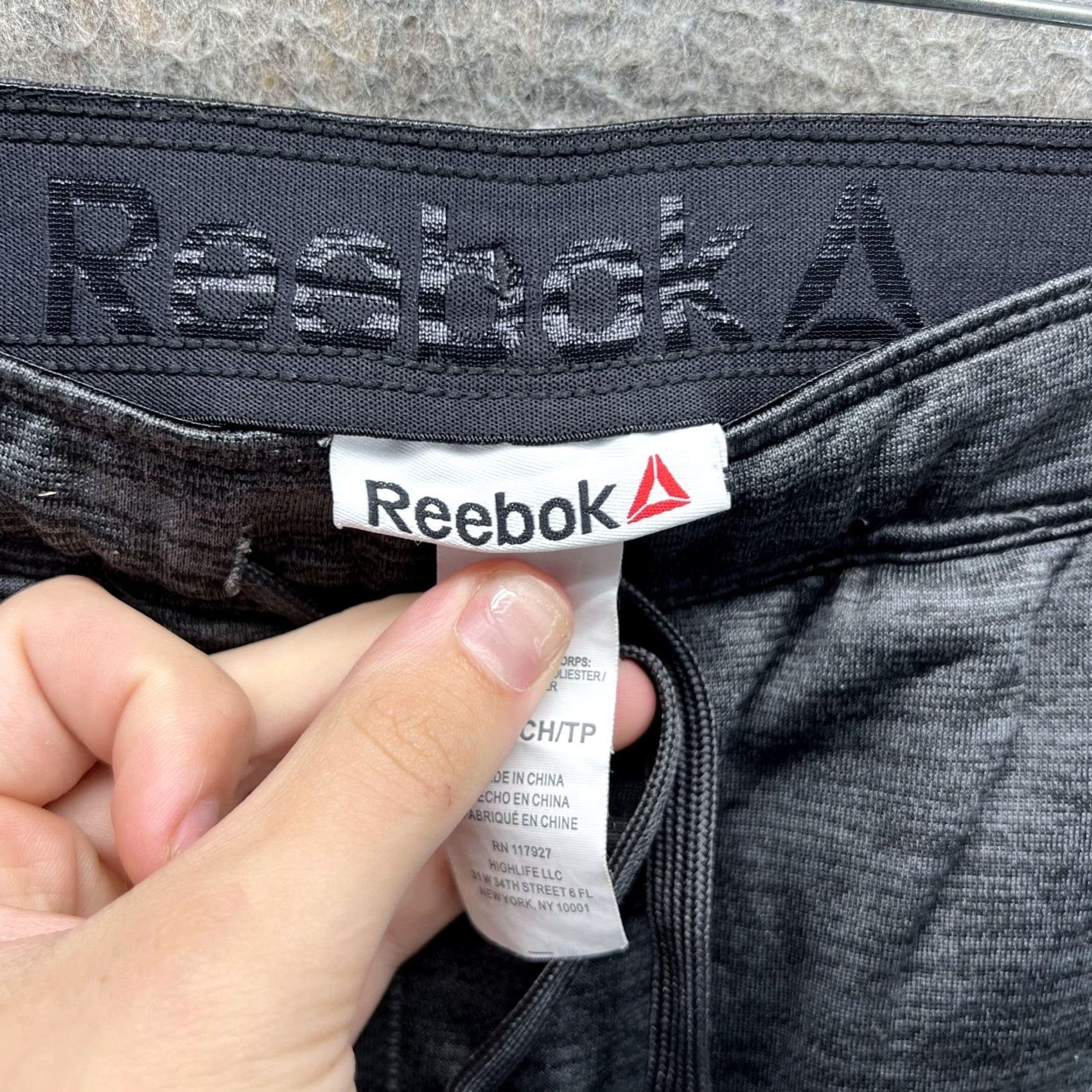 Reebok Reebok Jogger Pants Womens XS Gray Heather Knit Elastic Waist Cuffed Athletic Size 26" / US 2 / IT 38 - 7 Thumbnail
