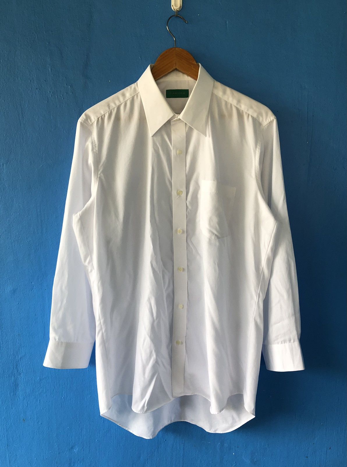 image of Archival Clothing x Carven Paris Shirt Button Up in White, Men's (Size Large)