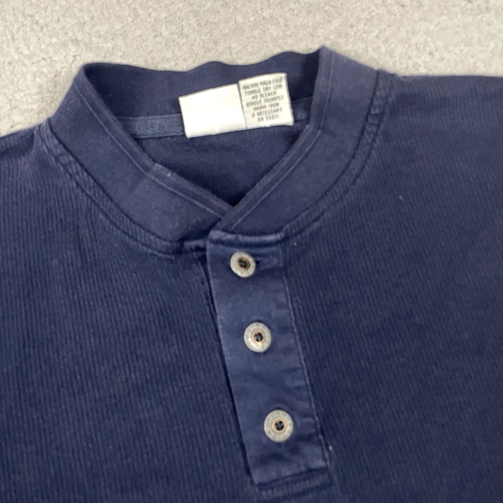 Anchor Blue VINTAGE Anchor Blue T Shirt Adult M Blue Short Sleeve Knit Pullover 90s Vtg Mens Shirt Size US M / EU 48-50 / 2 - 3 Thumbnail