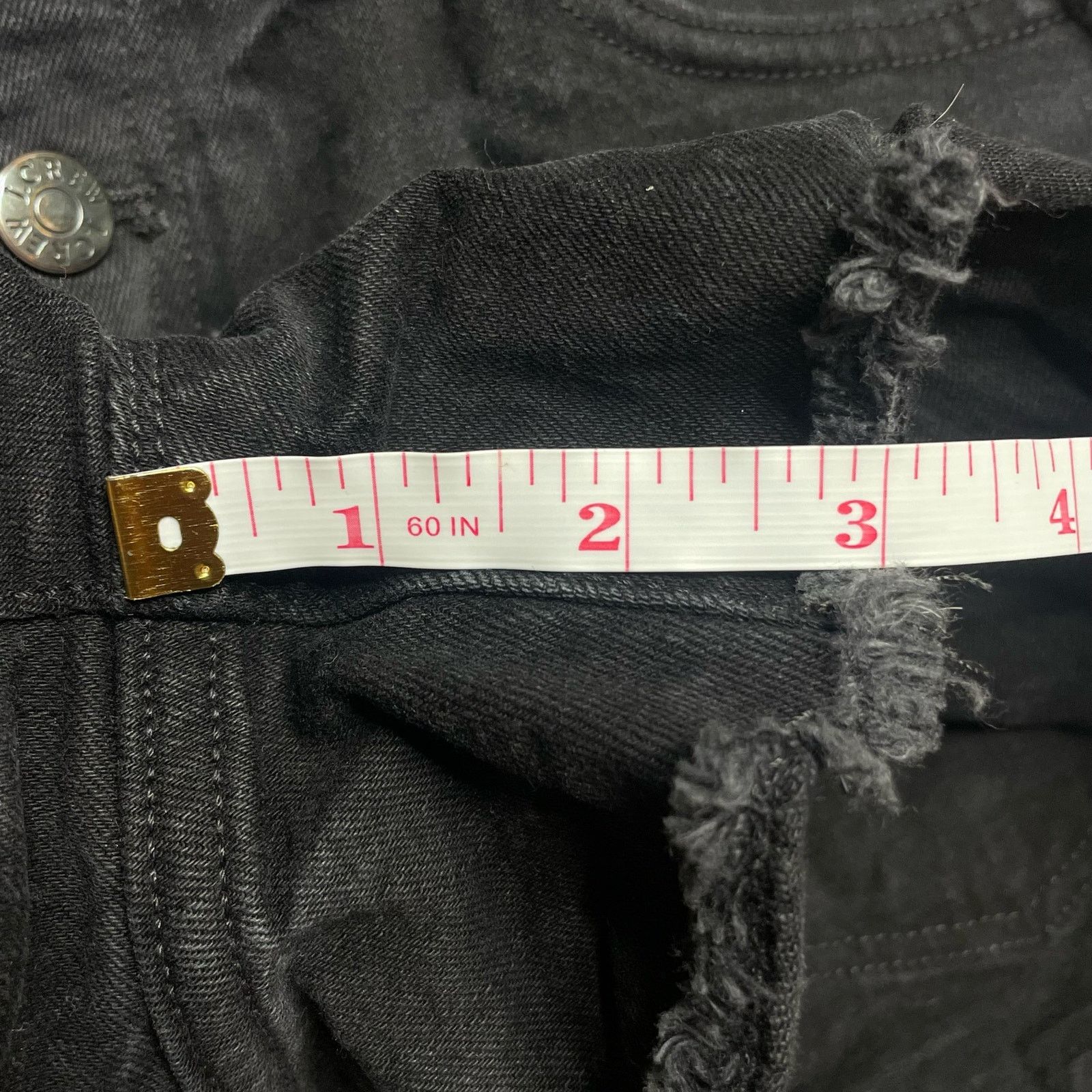 J.Crew J.Crew Black Denim Shorts Size 26" / US 2 / IT 38 - 9 Thumbnail