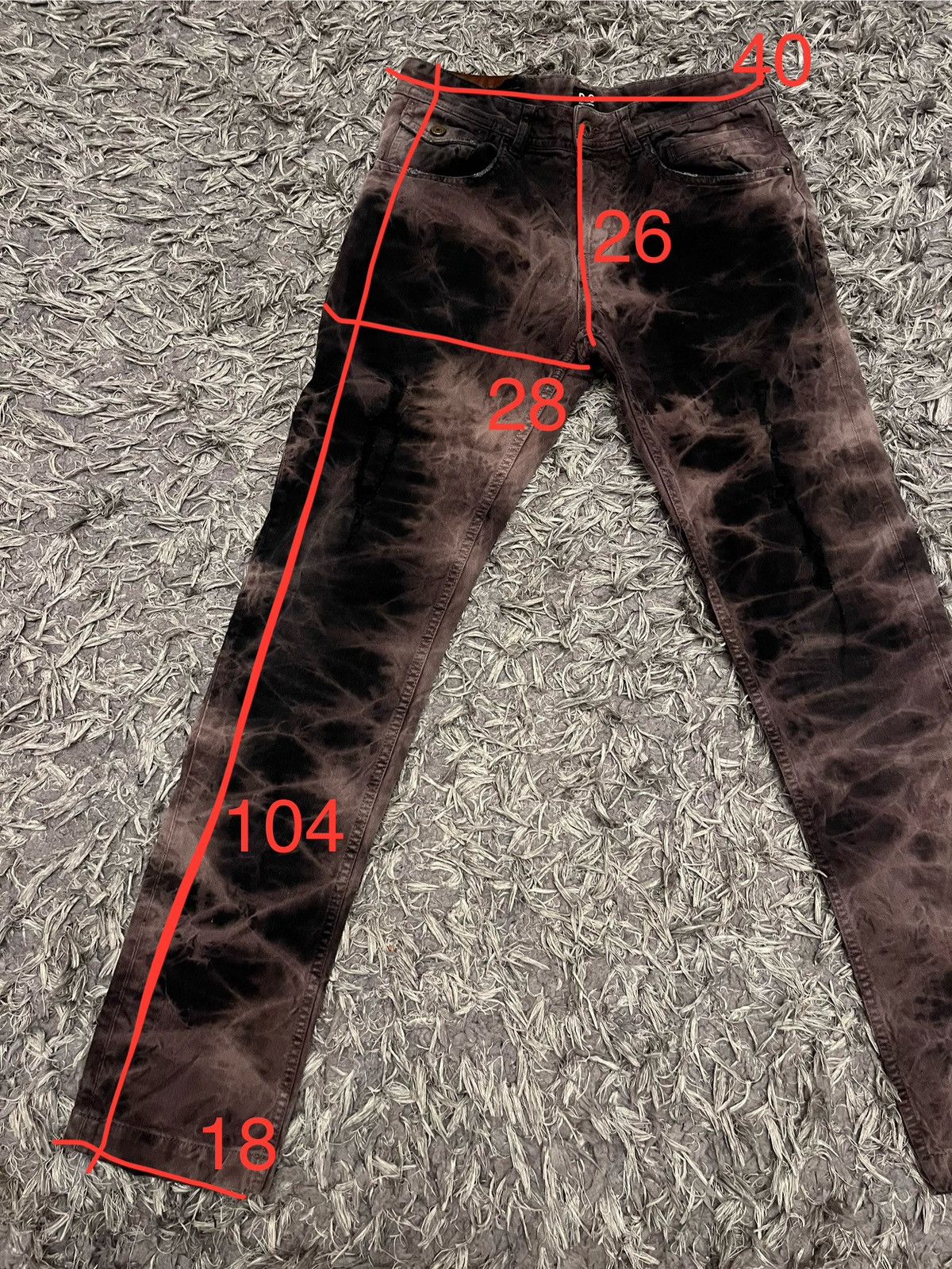 Dolce & Gabbana Archive washed punk trashed distressed Dolce & Gabbana pants Size US 27 - 2 Thumbnail