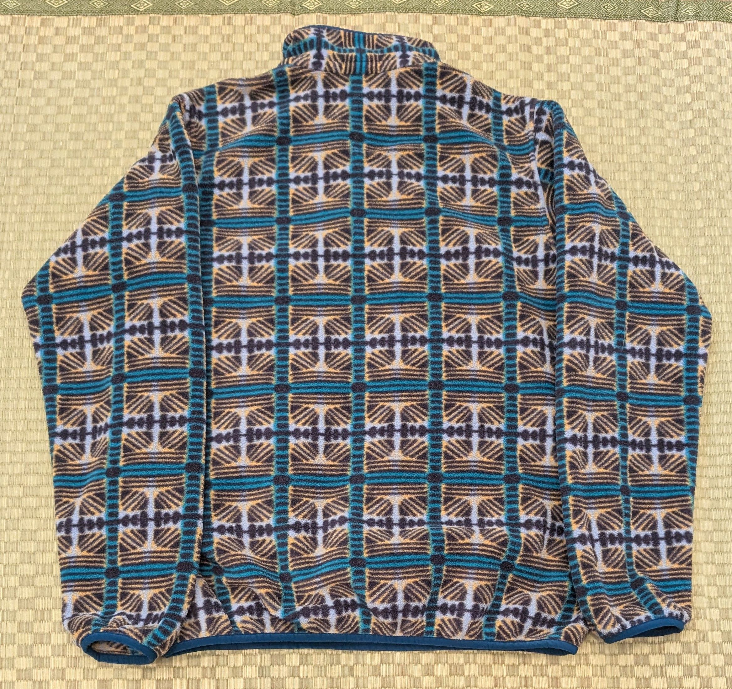 Patagonia RARE Patagonia Synchilla Snap T Fleece Snow Beam Pattern Size M / US 6-8 / IT 42-44 - 2 Thumbnail