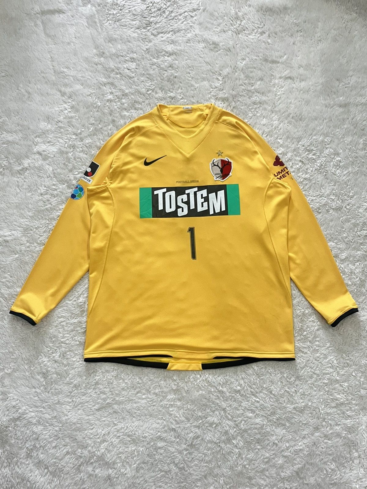 Nike 2010 kashima antlers jleague nike longsleeve jersey Size US XL / EU 56 / 4 - 1 Thumbnail