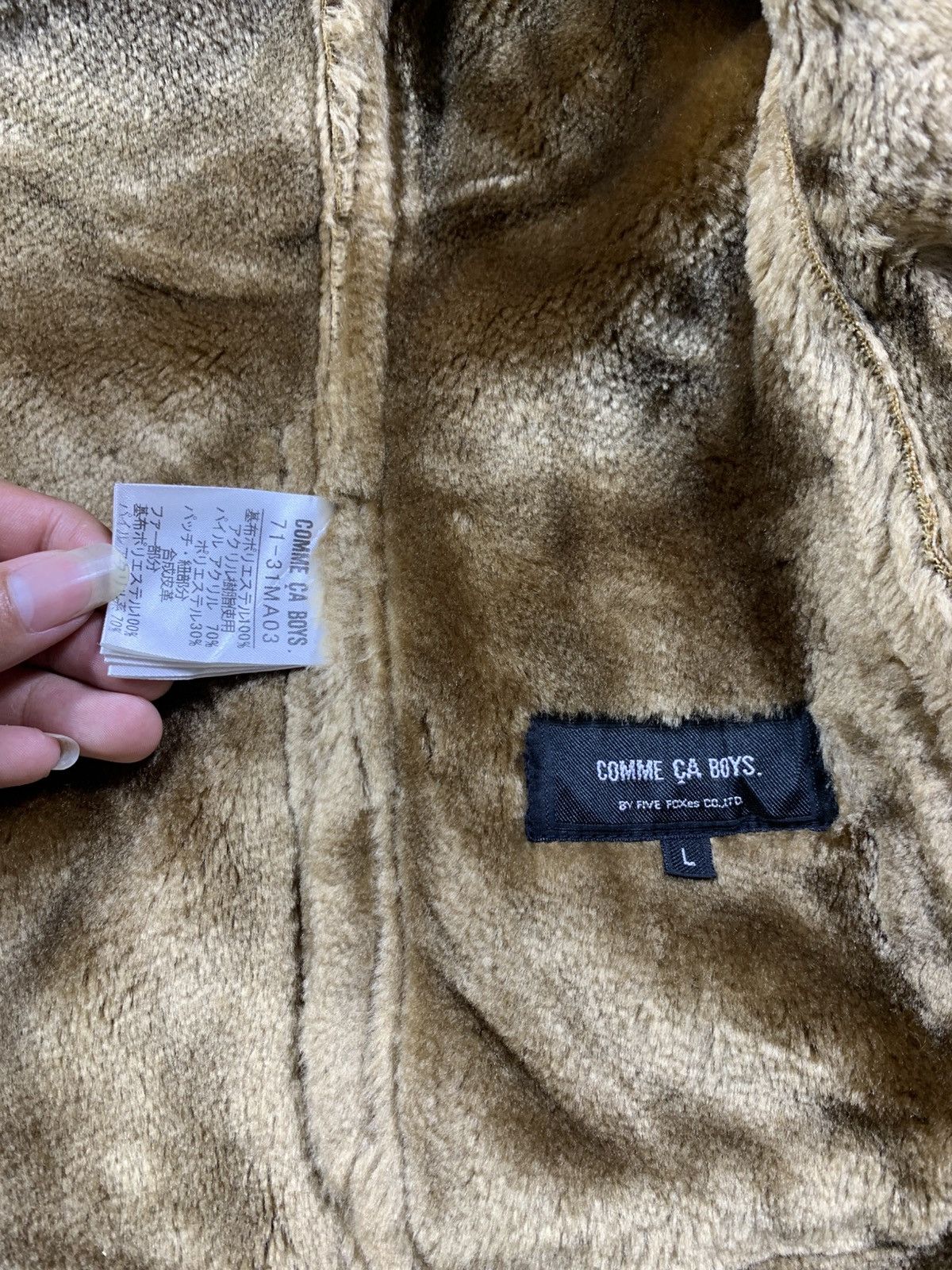 14th Addiction Faux Fur Comme Ca Boys Distressed Hoodie Lgb style Size US M / EU 48-50 / 2 - 10 Thumbnail