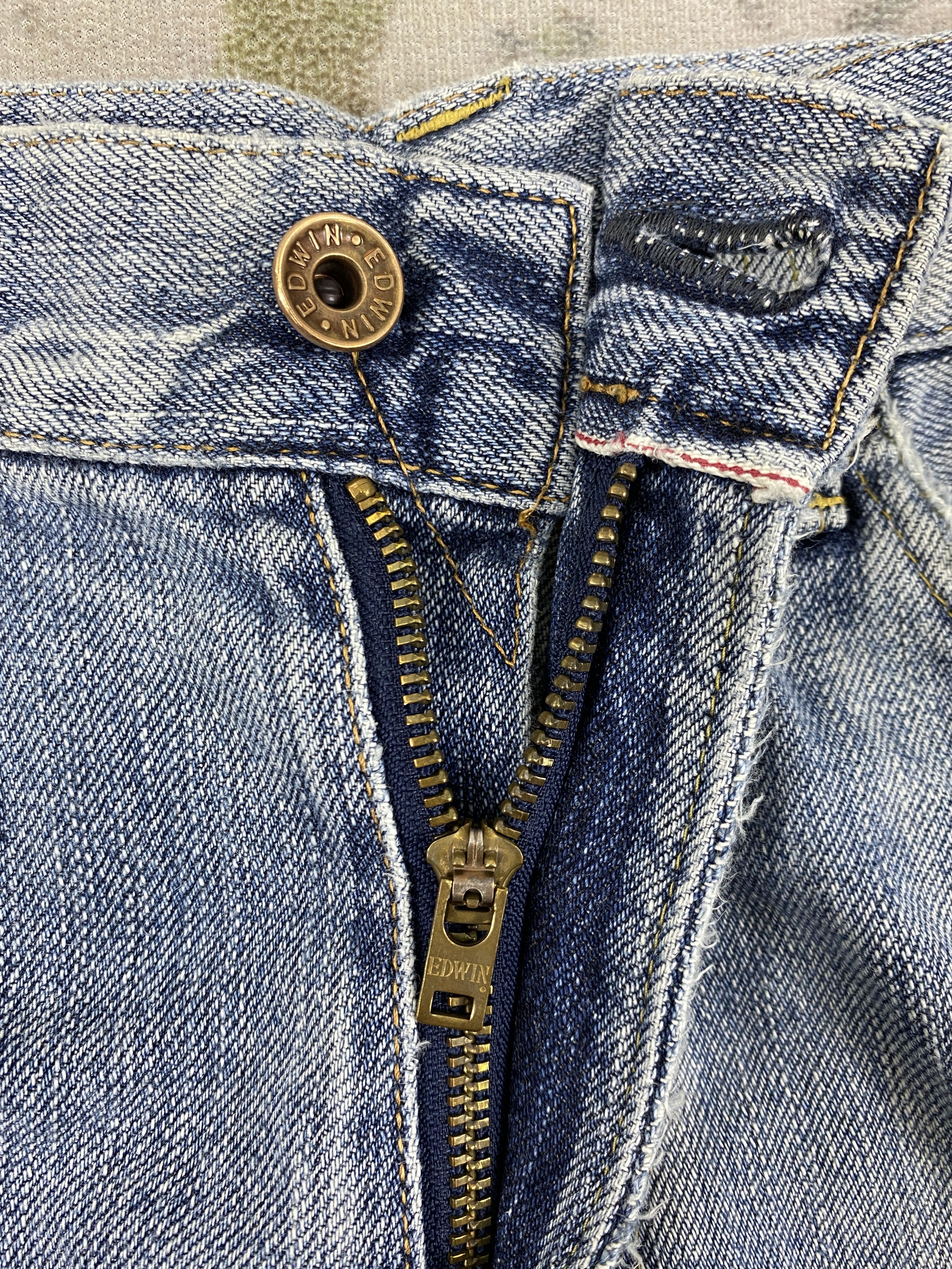 Kapital SELVEDGE Vintage Edwin KAPITAL STYLE 29x30.5 Denim- JN3651 Size US 29 - 6 Thumbnail