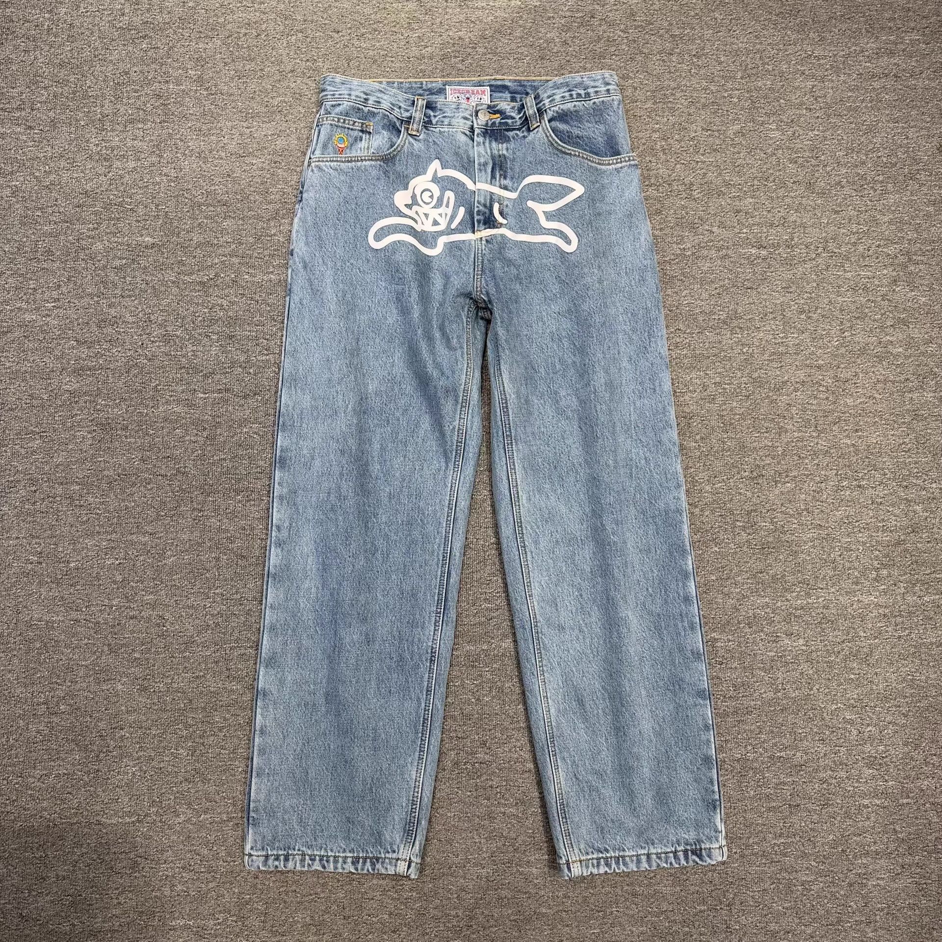 Billionaire Boys Club BBC Flying Dog Baggy Jeans Q5 Size US 32 / EU 48 - 1 Thumbnail