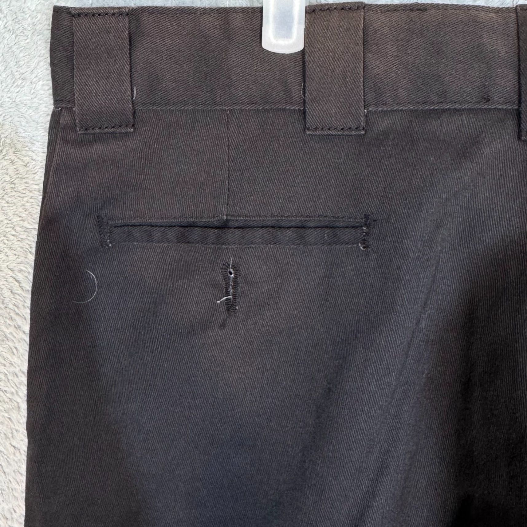 Dickies Dickies 874 Men's Work Pants 32x30 Black Polyester High Rise Straight Leg Workwear Size US 32 / EU 48 - 6 Thumbnail