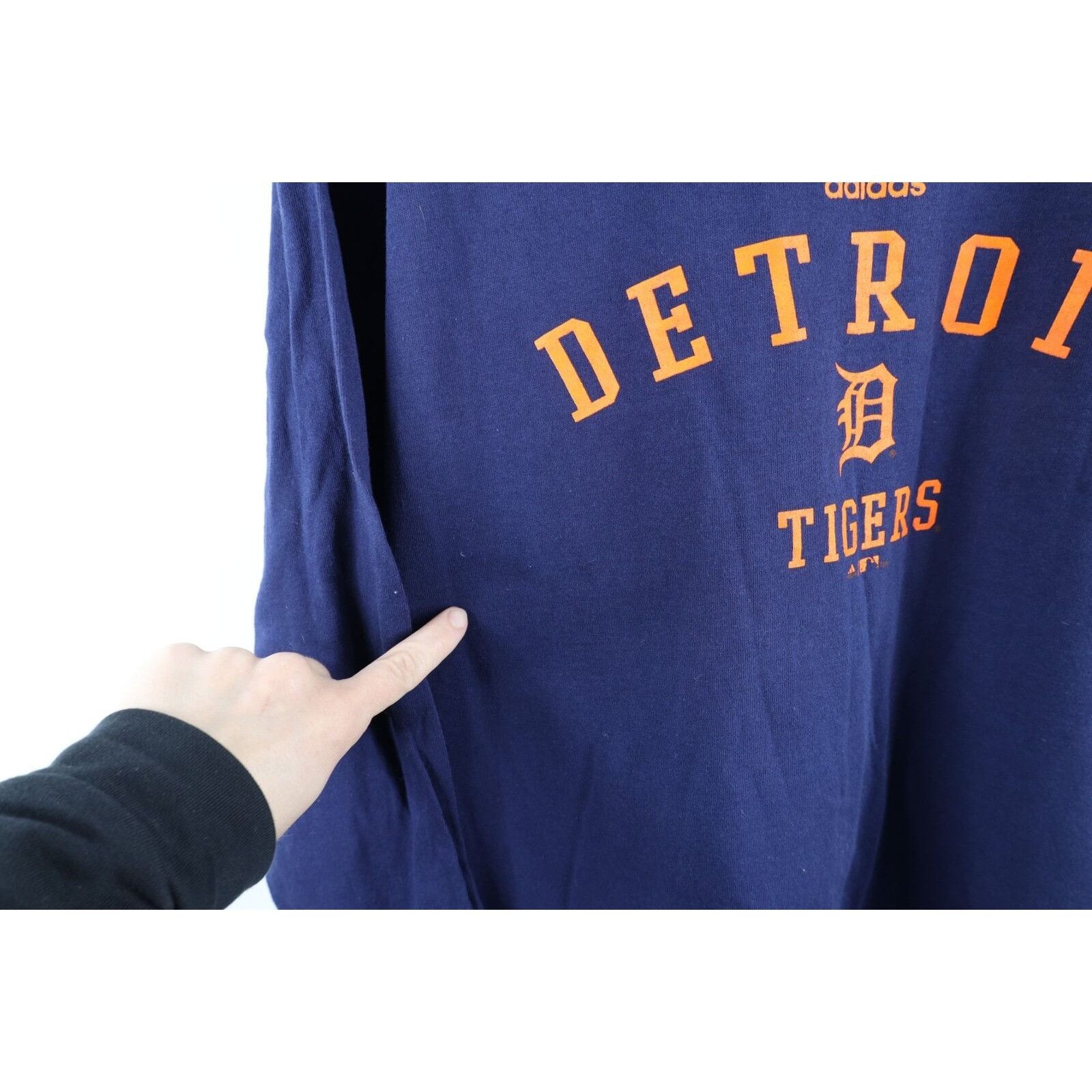 Adidas × Vintage Vintage Adidas Faded Detroit Tigers Baseball T-Shirt Size US XL / EU 56 / 4 - 5 Thumbnail