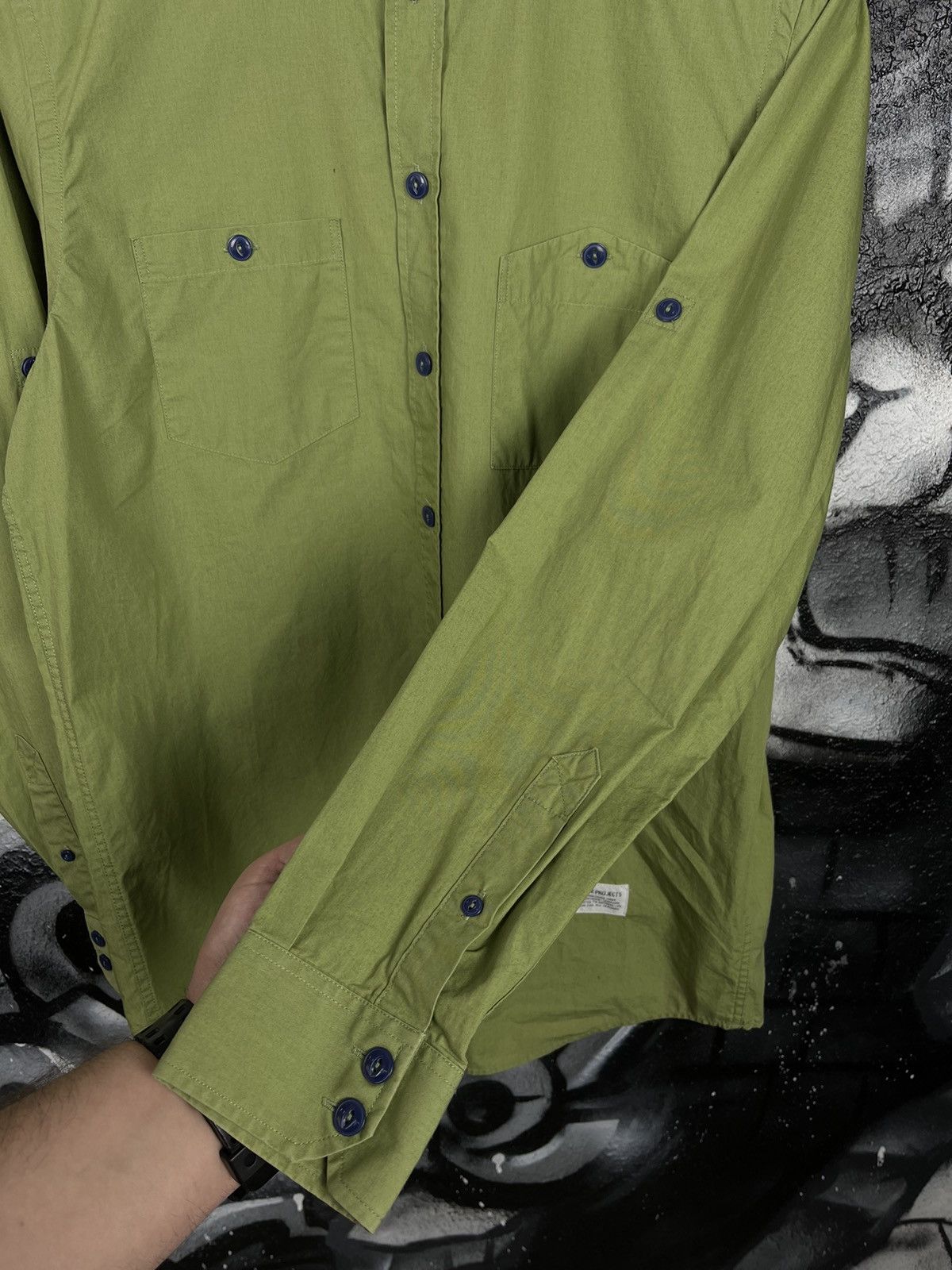 Norse Projects Norse Project Green Safari Shirt Men’s Size S Size US S / EU 44-46 / 1 - 8 Thumbnail