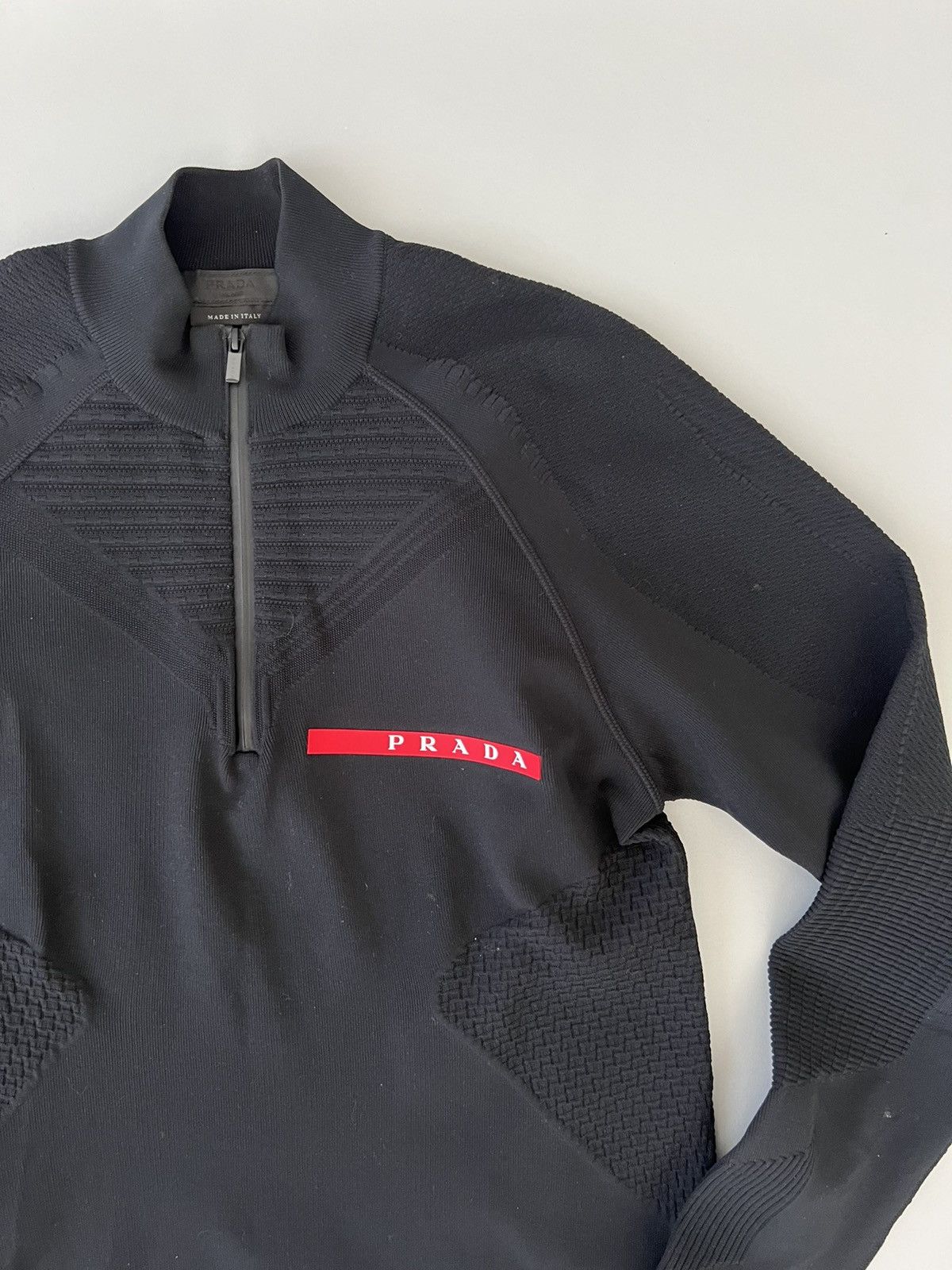 Prada Prada Knit Tech Top Size US M / EU 48-50 / 2 - 4 Thumbnail