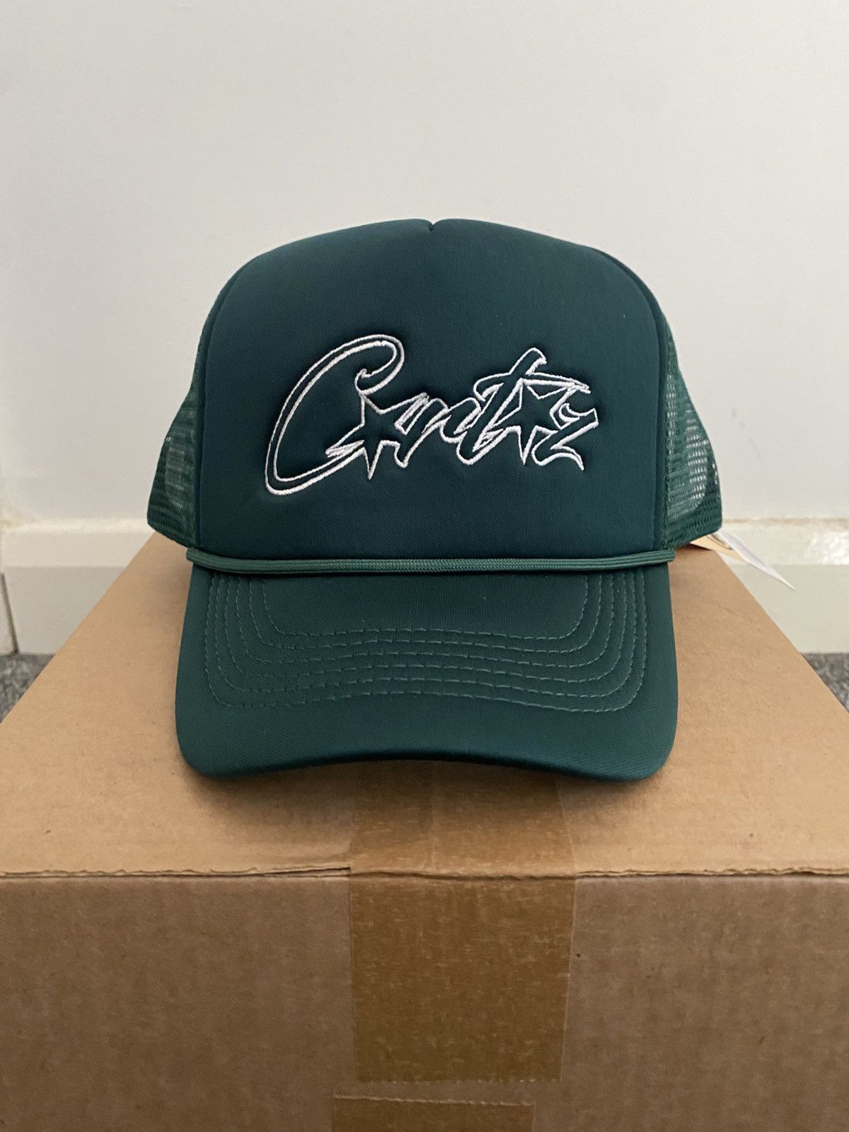Corteiz 4Starz Alcatraz Trucker Hat Green - SS22 - US
