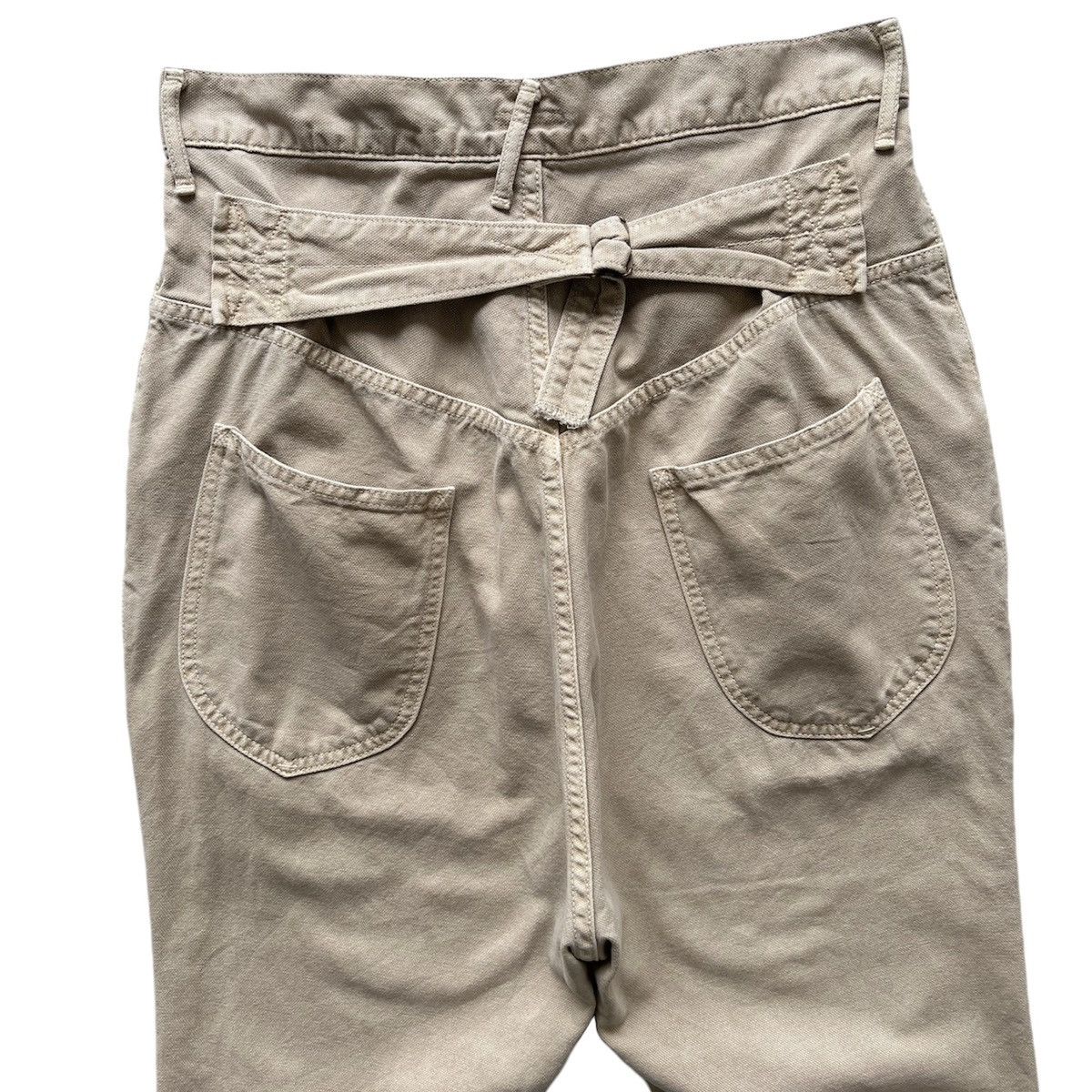 Kapital × Kapital Kountry VINTAGE KAPITAL BUCKLE BACK CANVAS PANTS Size US 30 / EU 46 - 3 Thumbnail