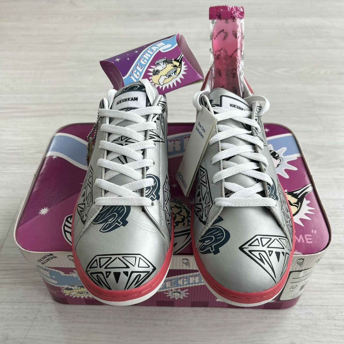 Icecream × Reebok VERY RARE OG REEBOK X BBC/ICE CREAM BWS BOUTIQUE Size US 10 / EU 43 - 4 Thumbnail