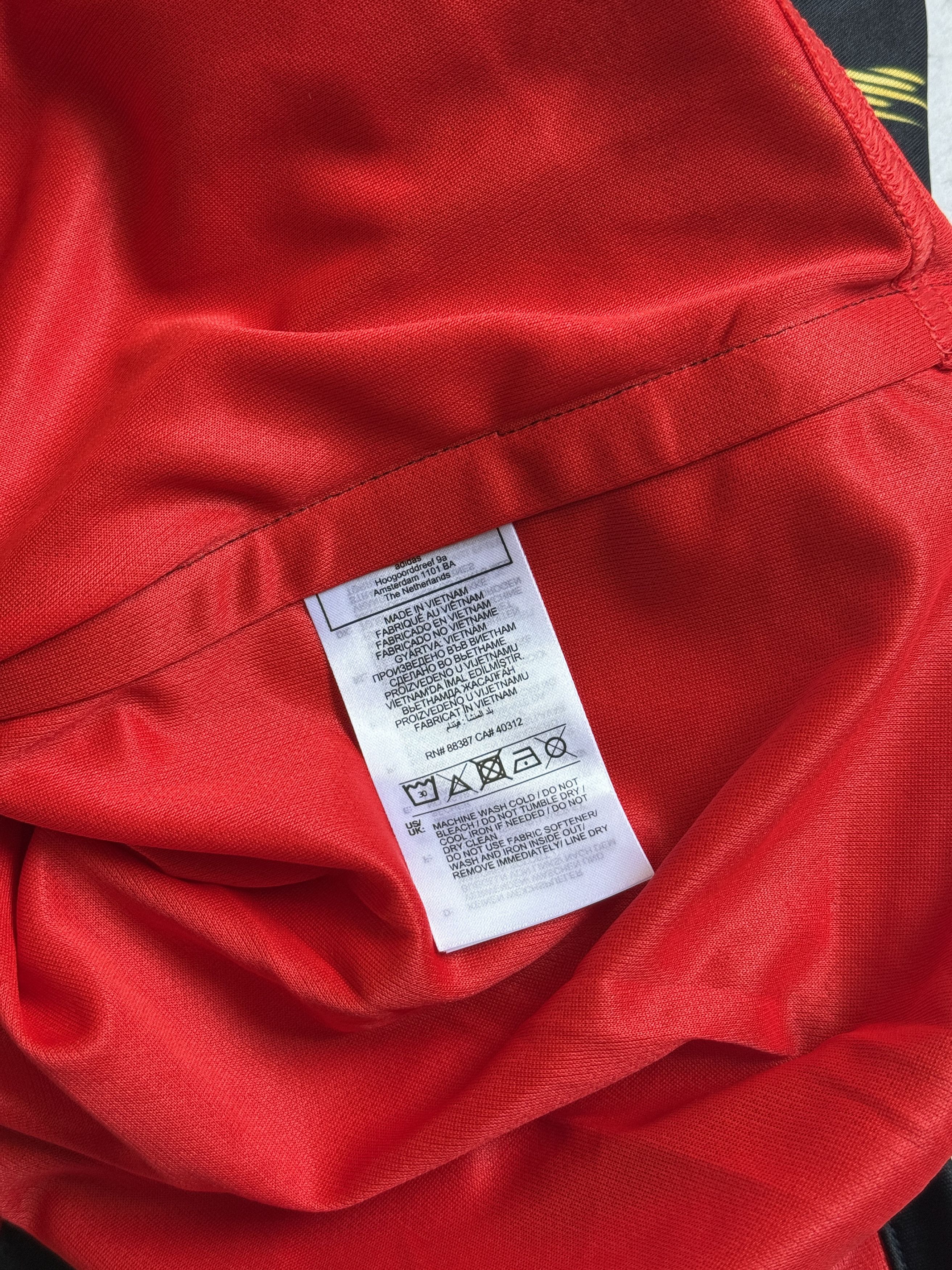 Adidas Belgium 2022 Home Jersey Shirt Adidas Football Soccer Men XL Size US XL / EU 56 / 4 - 7 Thumbnail