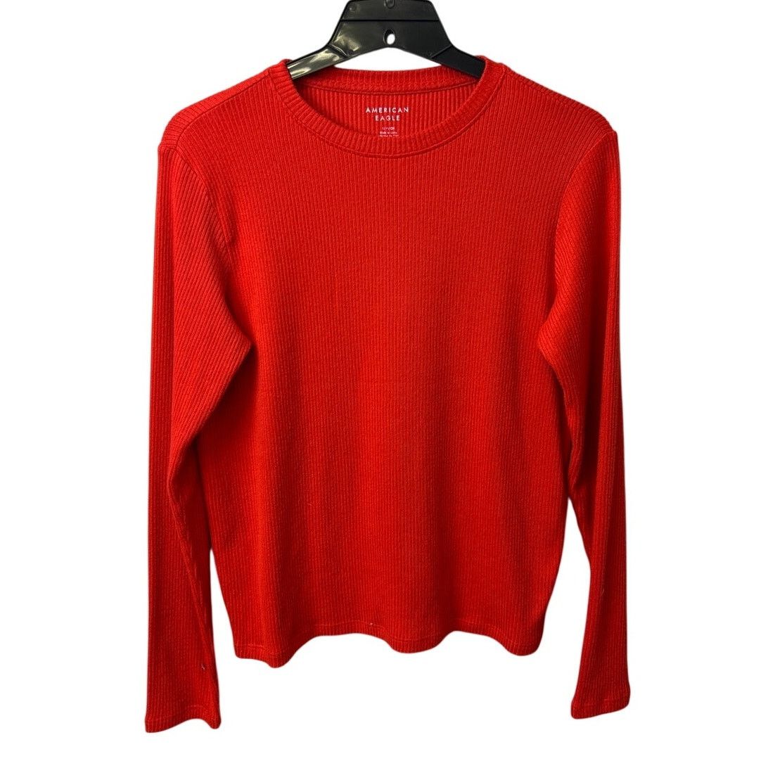 American Eagle Outfitters New American Eagle Womens Small Ribbed Long Sleeve Sweater Size S / US 4 / IT 40 - 1 Thumbnail