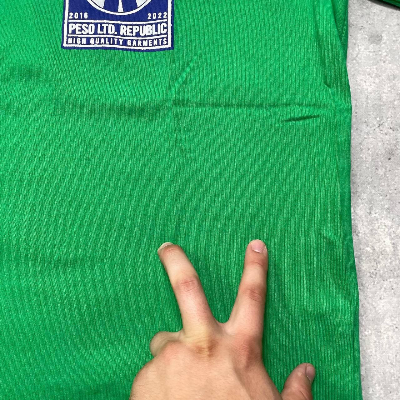 Peso Peso Clo Exclusive 2022 Heavyweight T Shirt Green Size XL Size US XL / EU 56 / 4 - 10 Thumbnail