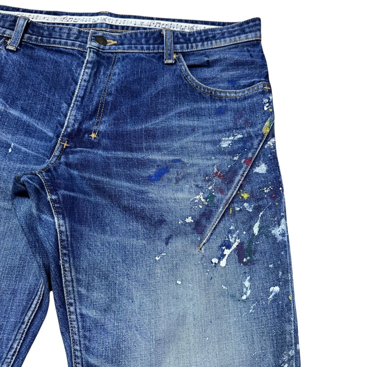 Number (N)ine Number Nine Denim Painter Jeans Grunge Size US 34 / EU 50 - 5 Thumbnail