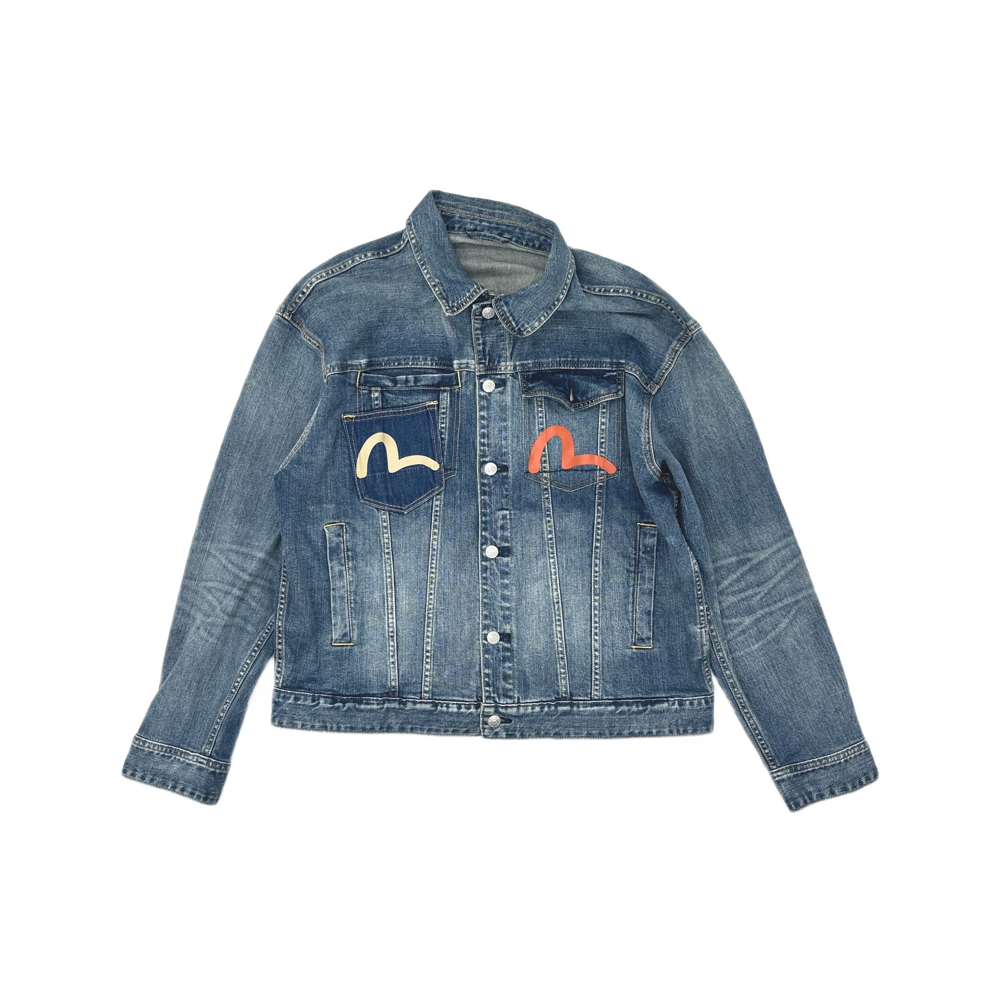 Evisu × Palace Palace x Evisu Type One denim jacket | Grailed