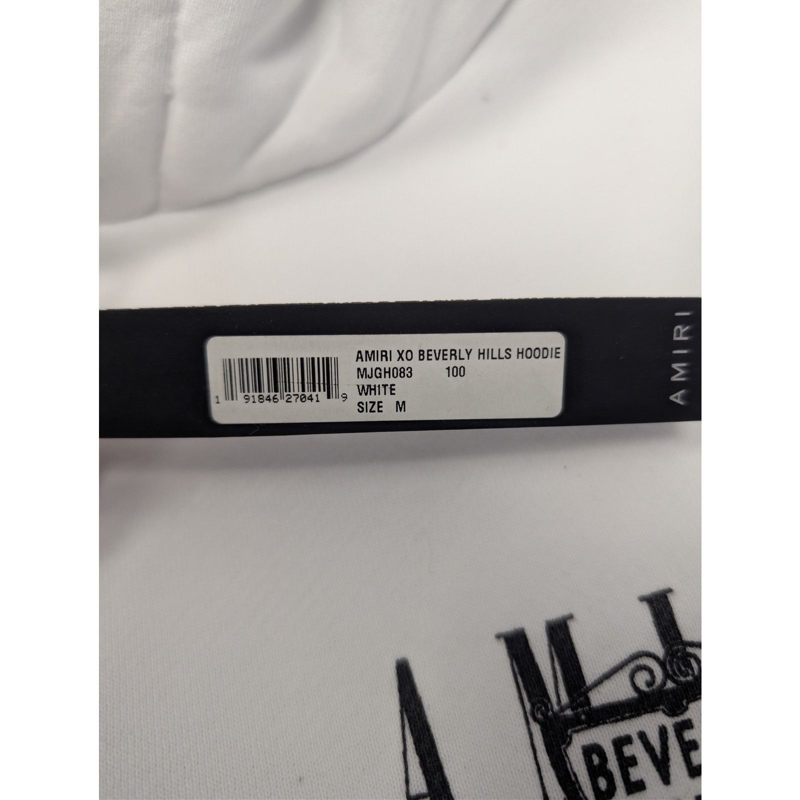Amiri o1rshd1 Amiri XO Beverly Hills Hoodie in White Size US M / EU 48-50 / 2 - 21 Thumbnail