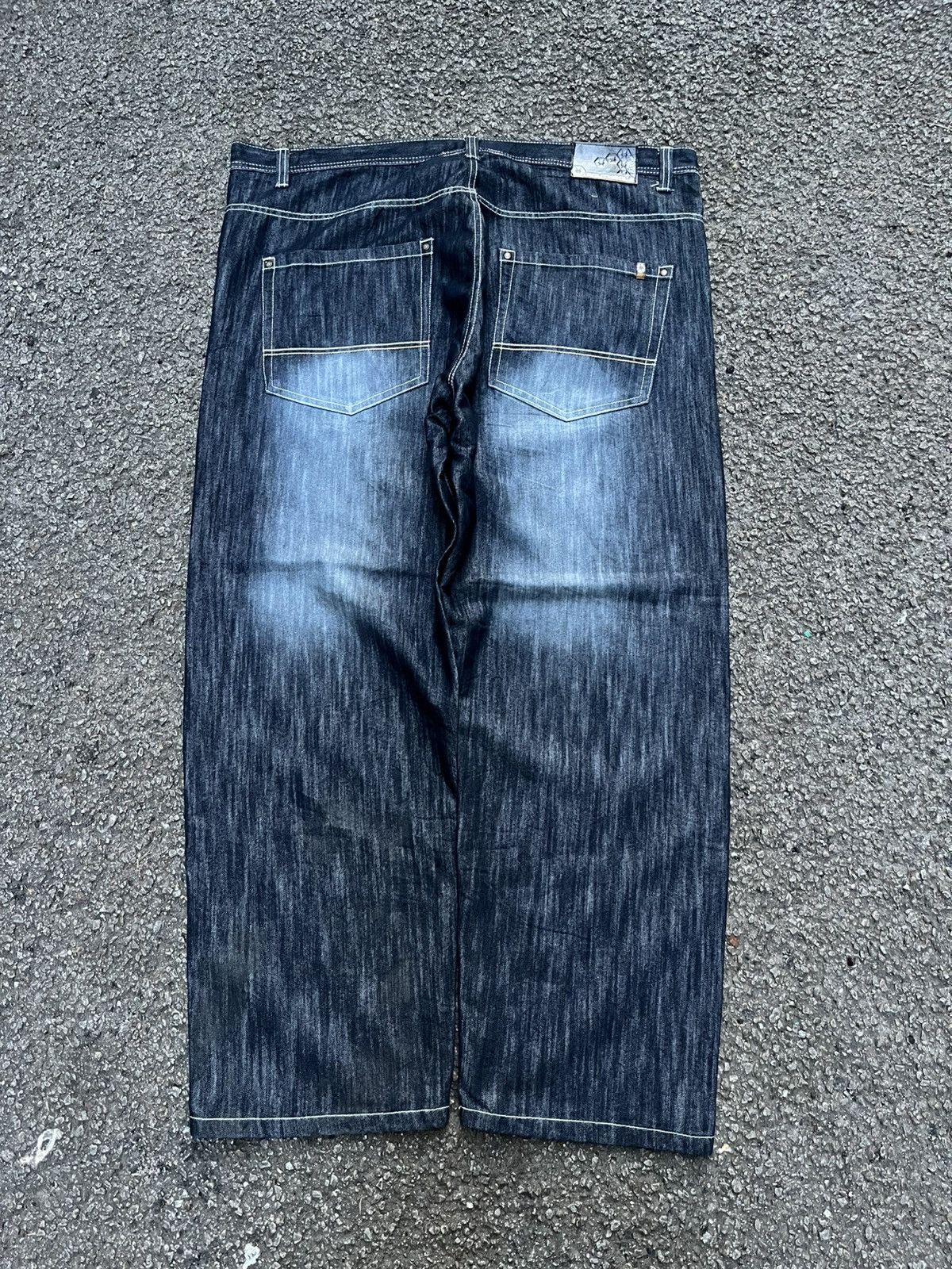 Southpole Southpole Baggy Jeans Y2K Faded Denim Skater JNCO Dogtown Size US 44 / EU 60 - 8 Thumbnail