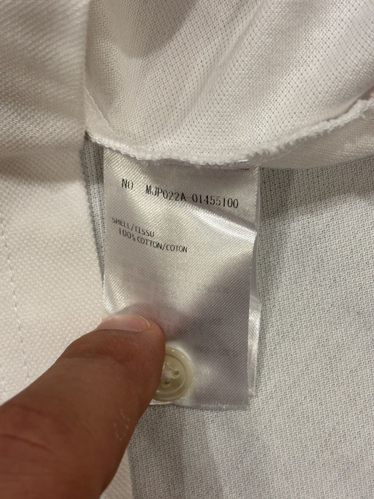 Thom Browne Thom Browne White Polo Tee Size US S / EU 44-46 / 1 - 4 Thumbnail