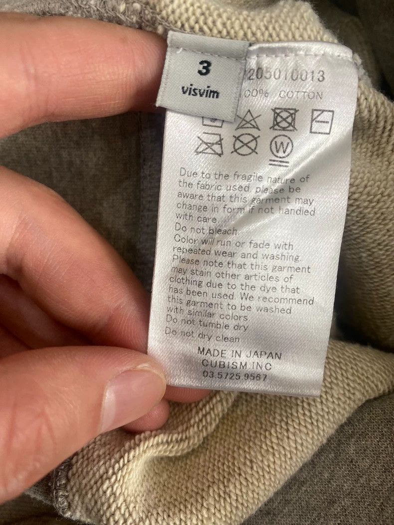 VISVIM 17AW JUMBO CREWNECK SWEAT L/S(N.D.)-2506