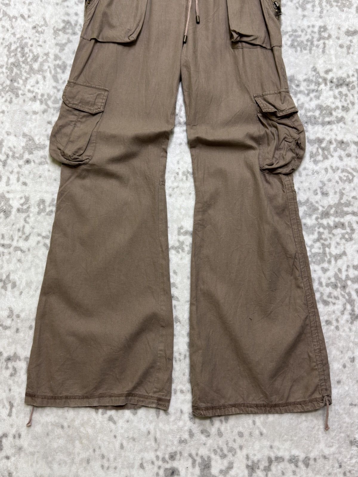 GOA G.O.A Japan Iconic 3D fringe Pocket Flare Distressed pants Size US 34 / EU 50 - 7 Thumbnail