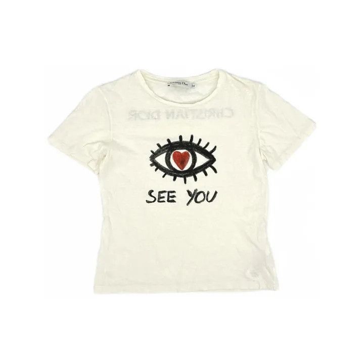 Other Dior FW21 Printed Short Sleeve T-Shirt 0079-2507 Size S / US 4 / IT 40 - 2 Thumbnail