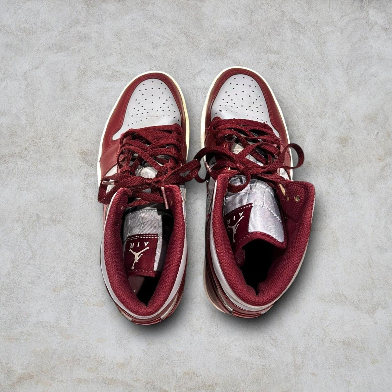 Nike Nike Air Jordan 1 Mid ‘Cherrywood Red’ Basketball Sneakers Size US 9.5 / EU 42-43 - 4 Thumbnail
