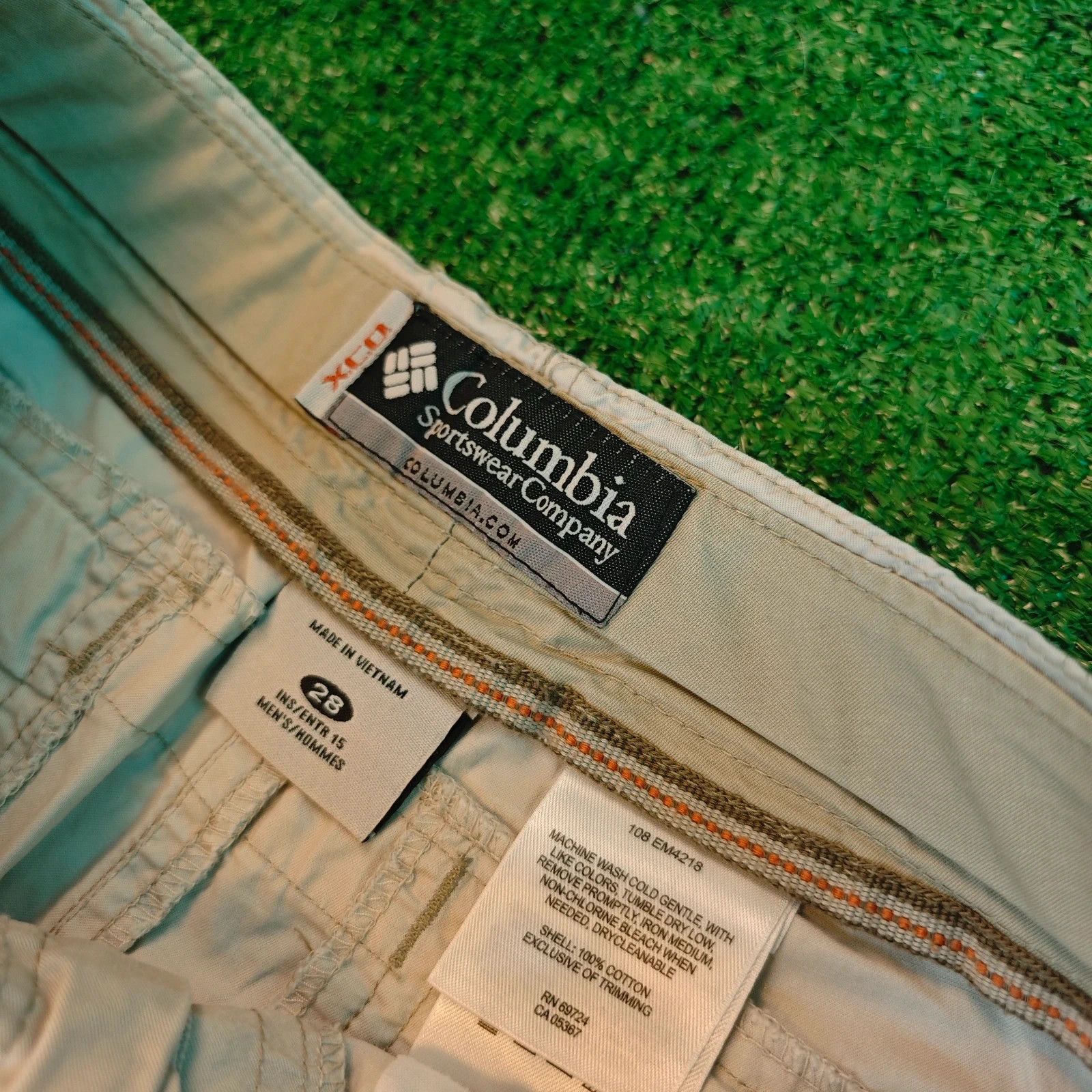 Columbia Columbia shorts mens 28 beige straight slash pocket utility Size US 28 / EU 44 - 4 Thumbnail