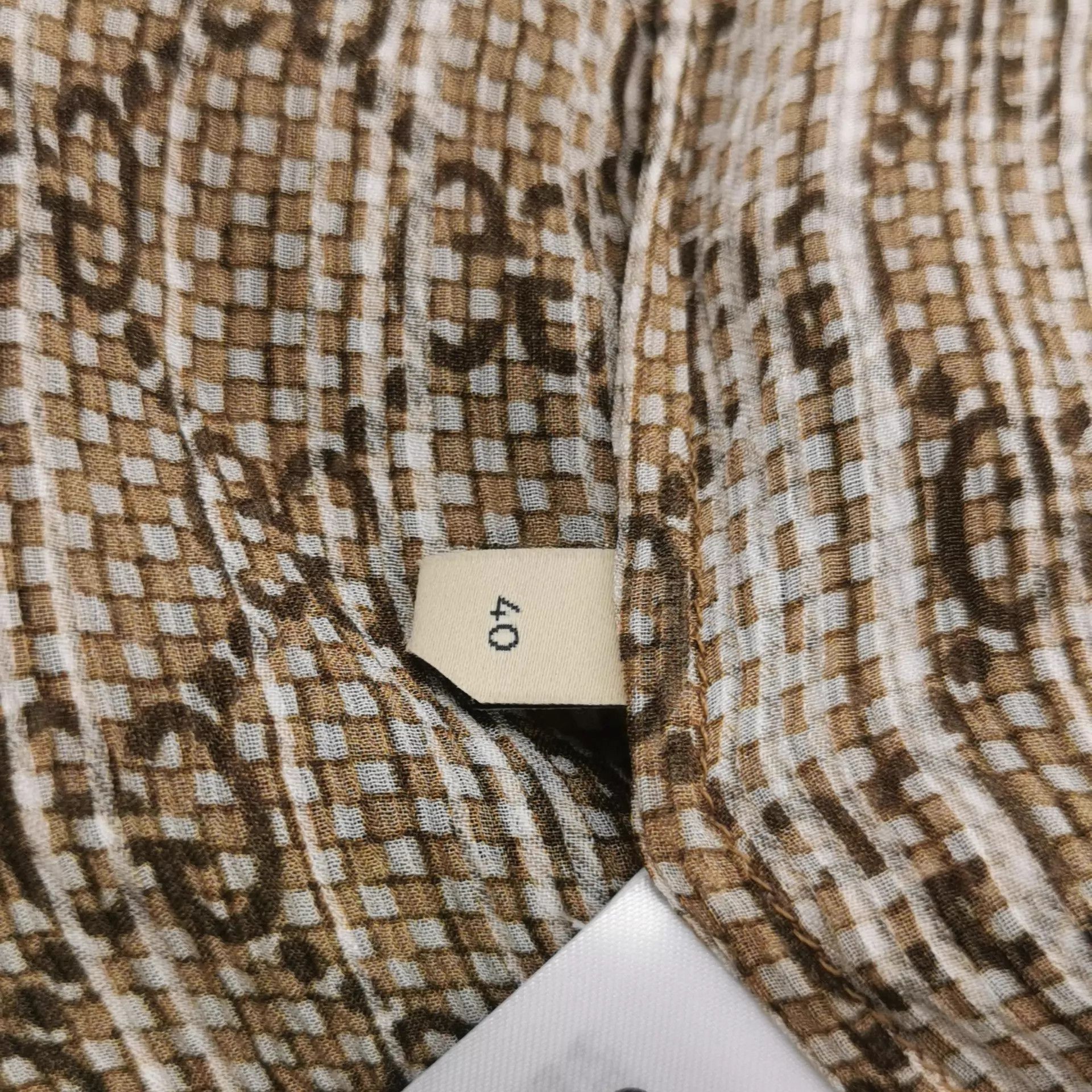 Gucci Gucci GG Supreme all over logo women's shirt Size S / US 4 / IT 40 - 7 Thumbnail