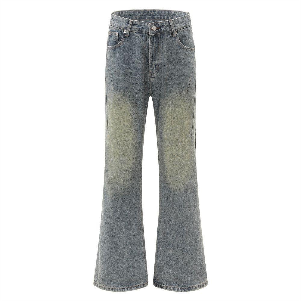 Japanese Brand Street hippie washed retro flared jeans for men Size US 32 / EU 48 - 1 Thumbnail