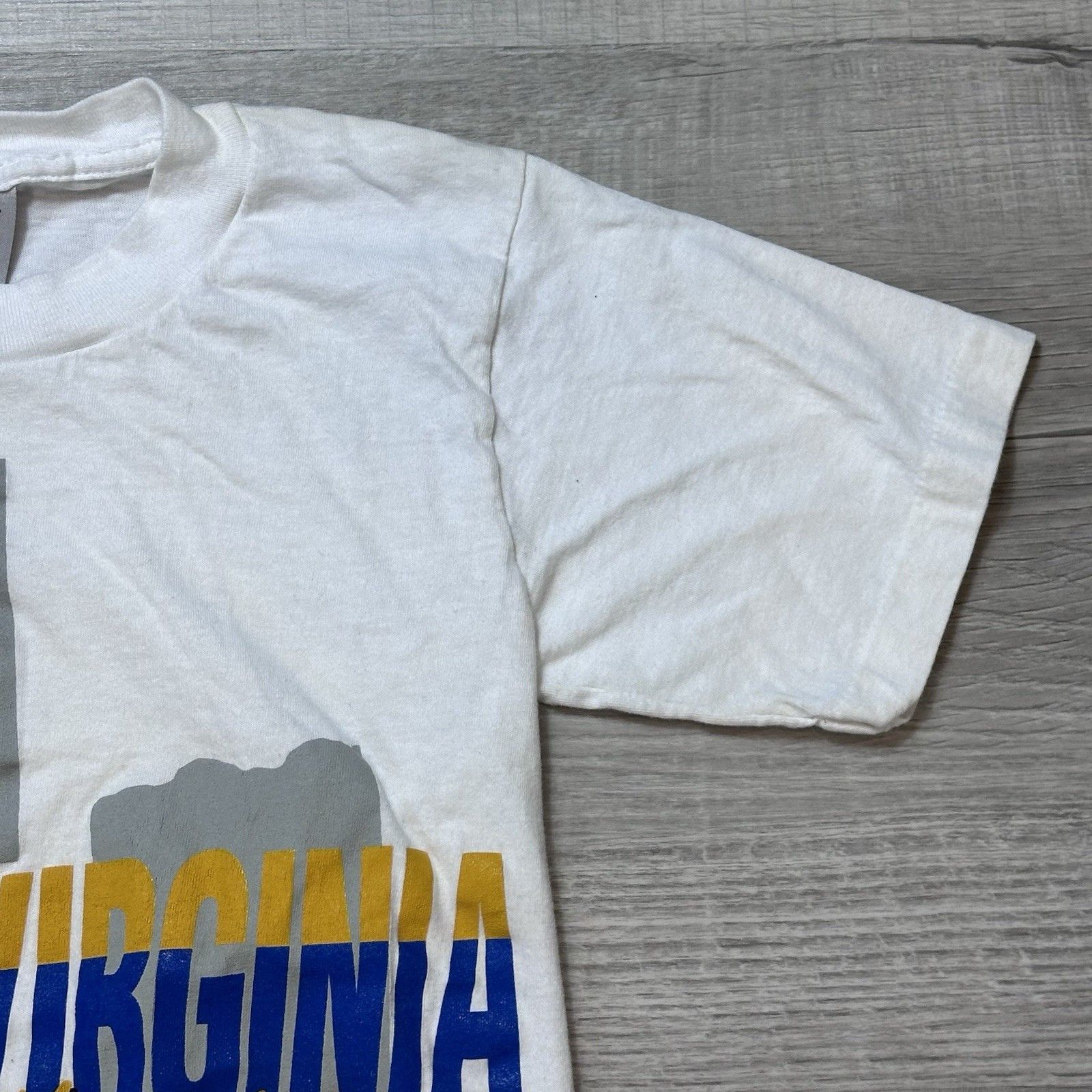 Other Vintage 90s 1991 WVU West Virginia Mountaineers Graphic Tee Size US S / EU 44-46 / 1 - 4 Thumbnail