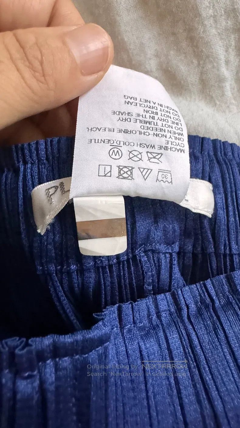 Issey Miyake Issey Miyake Blue Pants Size 25" / US 0 / IT 36 - 6 Thumbnail