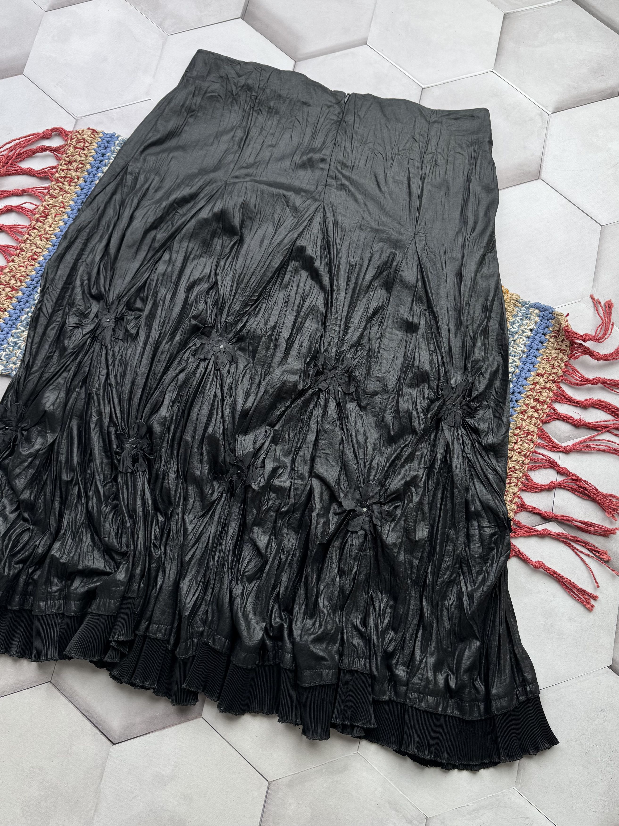 Vintage Vintage Flare Maxi Skirt (E4) Size 34" / US 12 / IT 48 - 7 Thumbnail