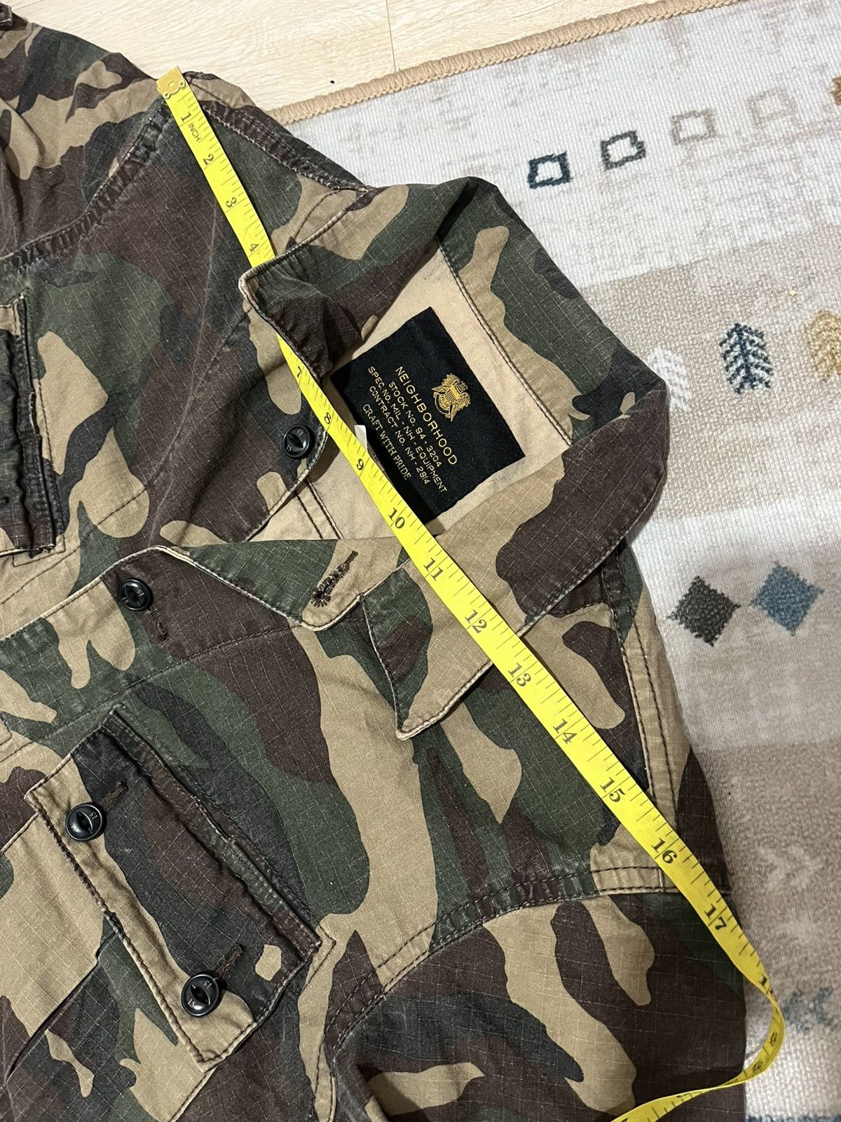 Neighborhood Neighborhood army erdl Size US S / EU 44-46 / 1 - 16 Thumbnail