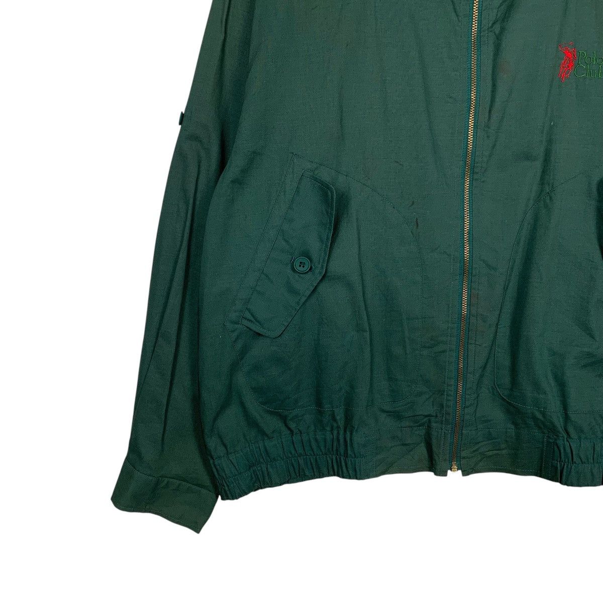 Beverly Hills Polo Club Vintage Polo Club Green Bomber Jacket Size US L / EU 52-54 / 3 - 3 Thumbnail