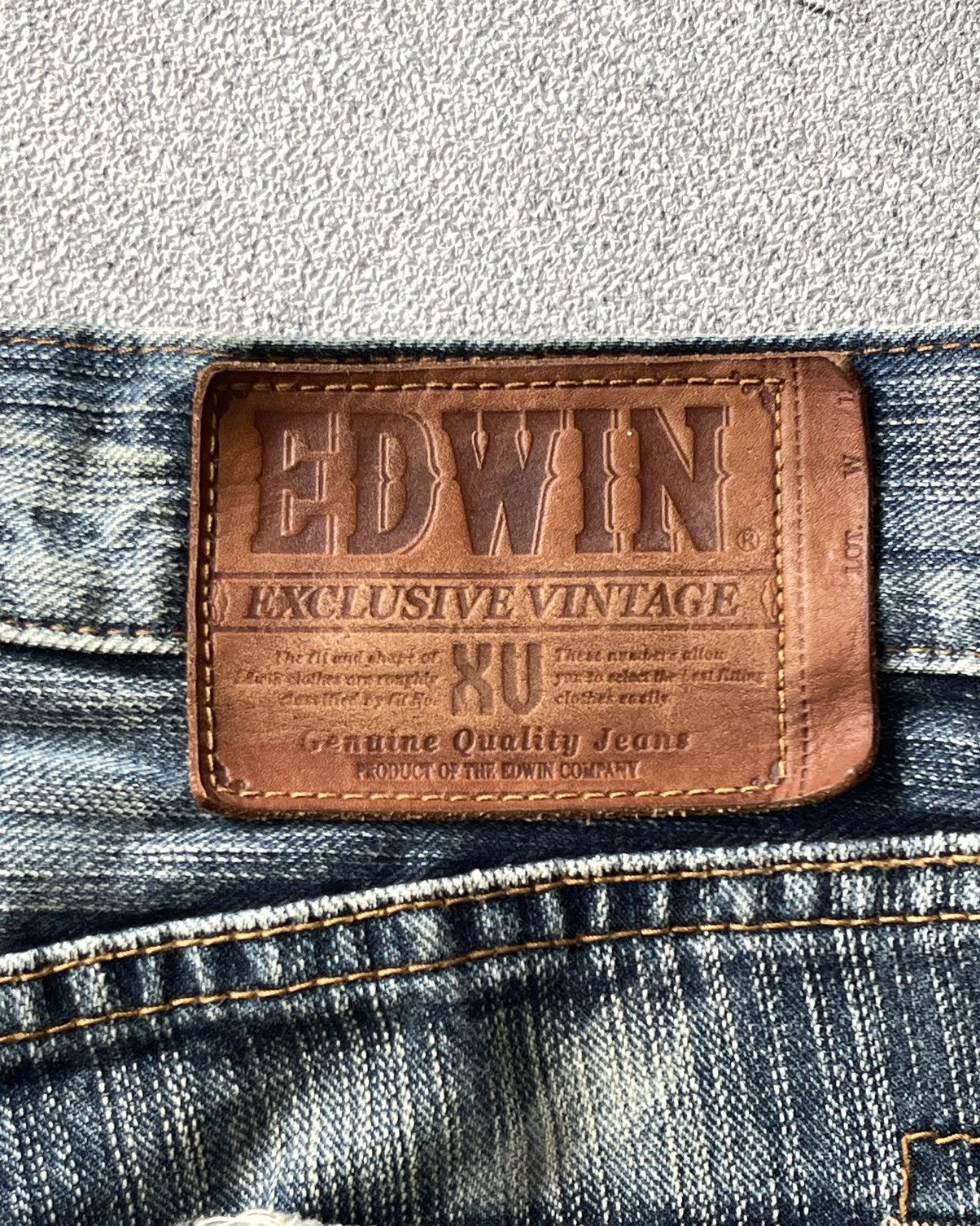 Edwin 2000s EDWIN EXCLUSIVE VINTAGE FADED JEAN if six was nine Size US 32 / EU 48 - 6 Thumbnail