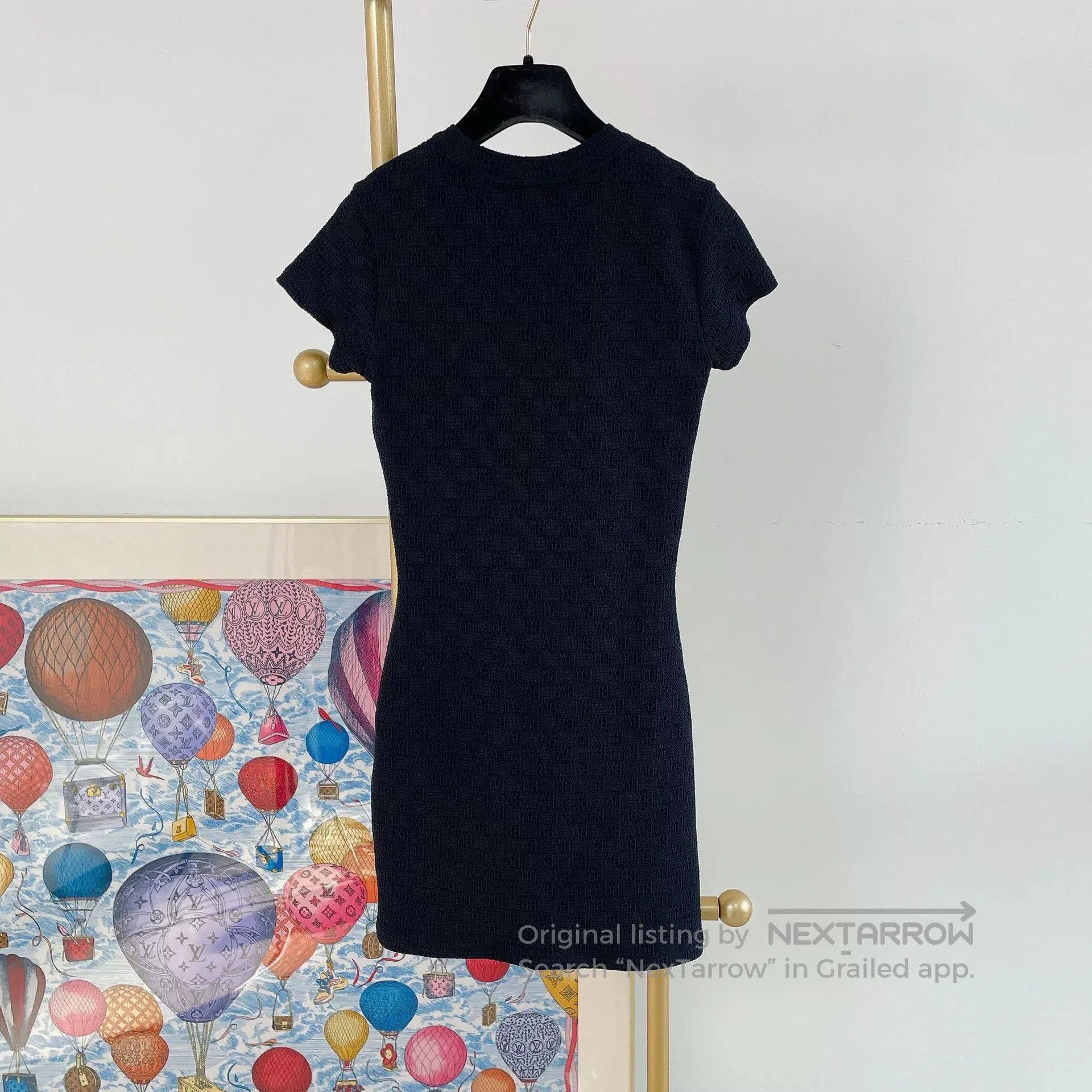 Alexander Wang Alexander Wang Knit Logo Dress. Size M / US 6-8 / IT 42-44 - 2 Thumbnail