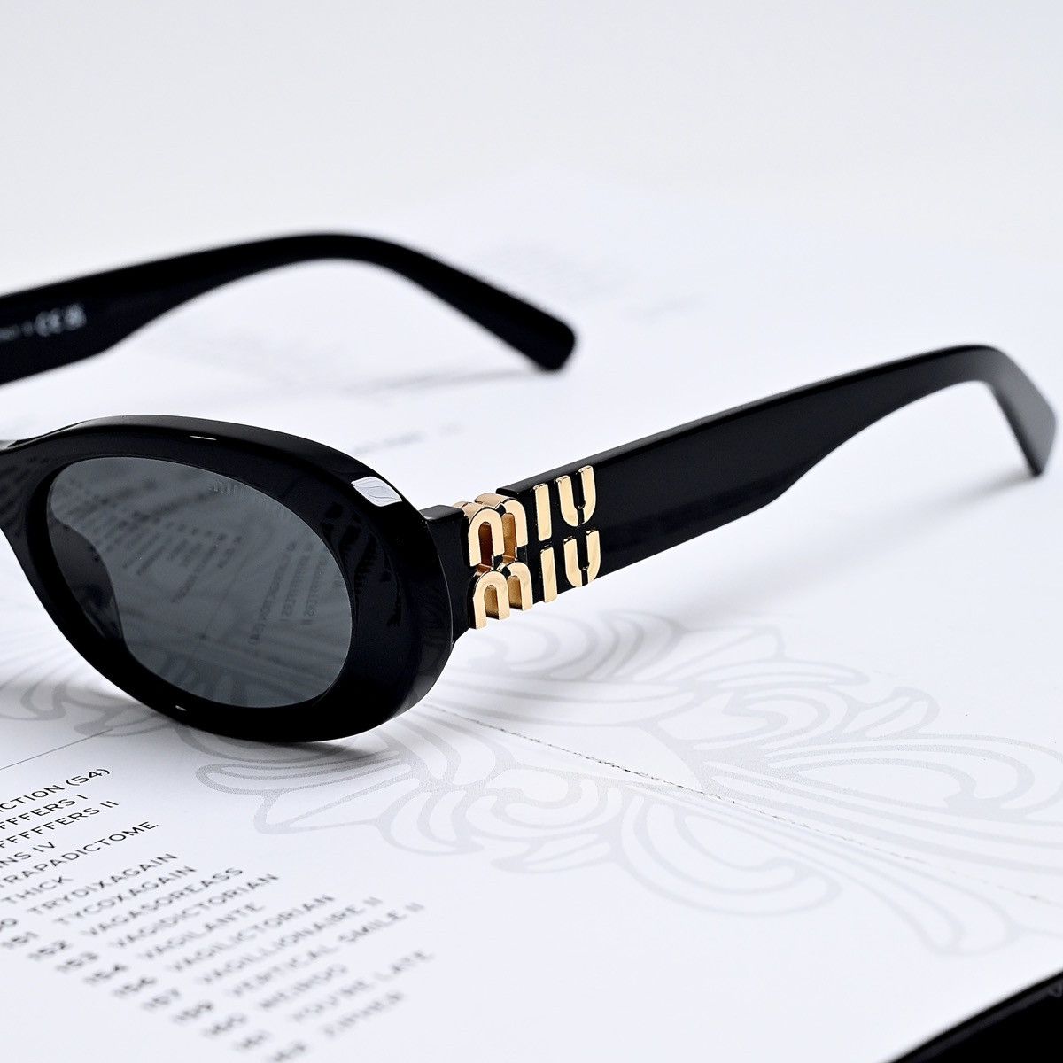 Miu Miu MIU MIU 0MU 06ZS SUNGLASSES Size ONE SIZE - 3 Thumbnail