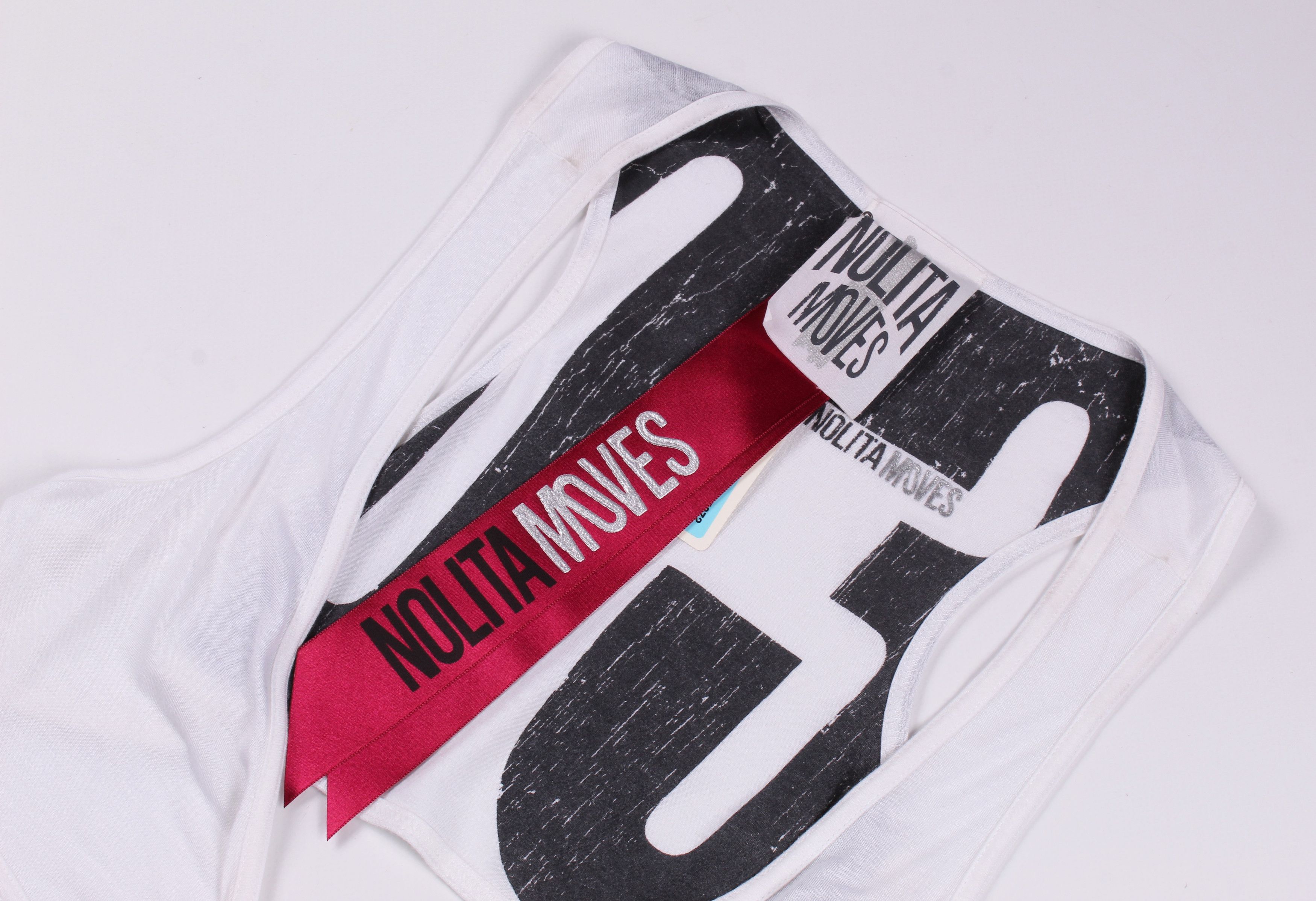 Vintage Nolita North Little Italy Y2K Cropped Top with Ties Size M / US 6-8 / IT 42-44 - 4 Thumbnail