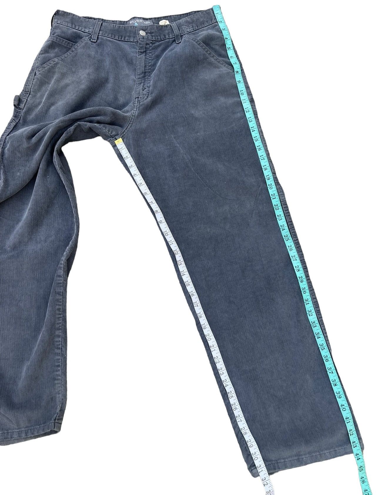 Levi's × Vintage Vintage 2001 Levi’s Silvertab Sun Faded Corduroy Work Pant Size US 33 - 5 Thumbnail